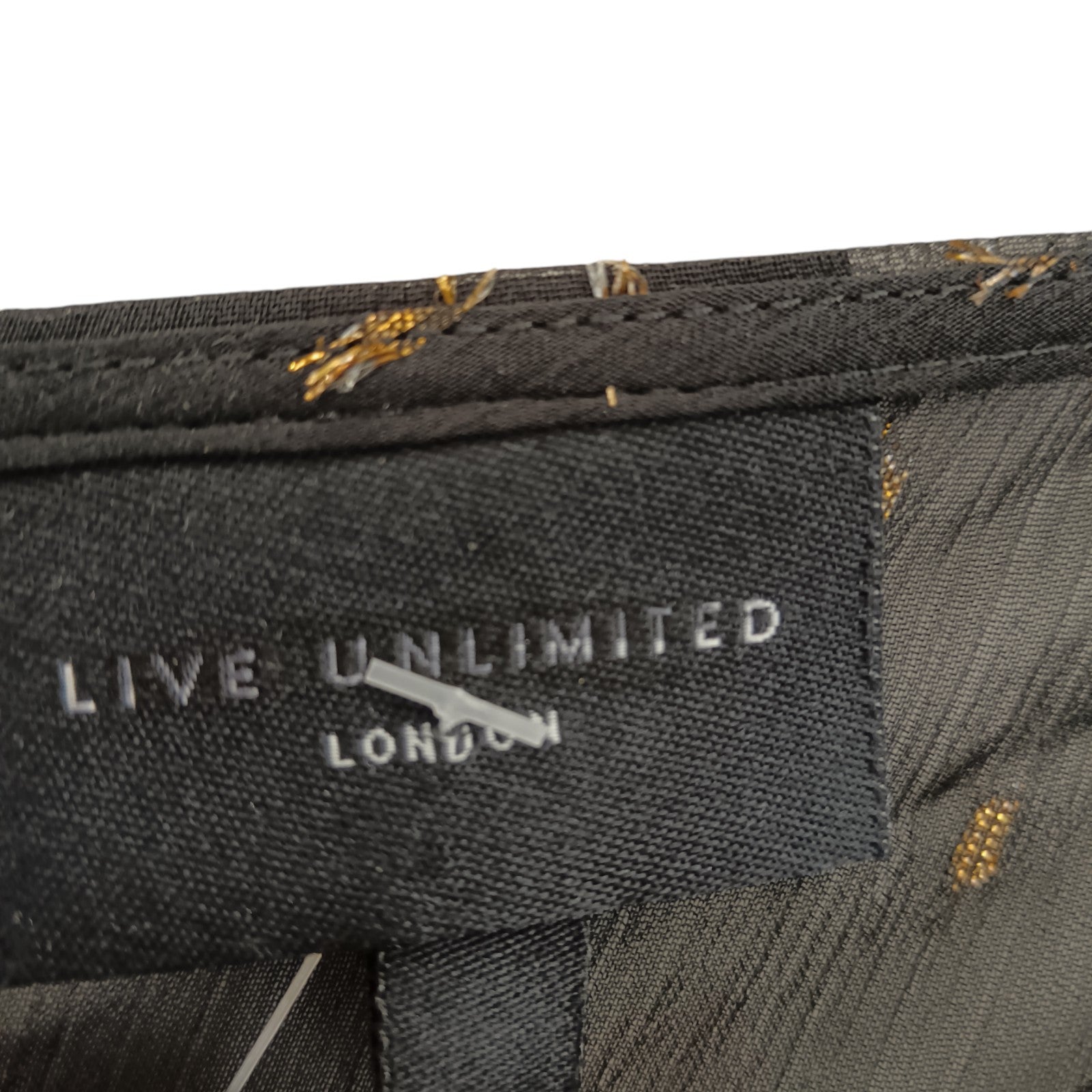 Main label image for Live Unlimited Black Blouse UK 26 Womenswear | Pre-loved