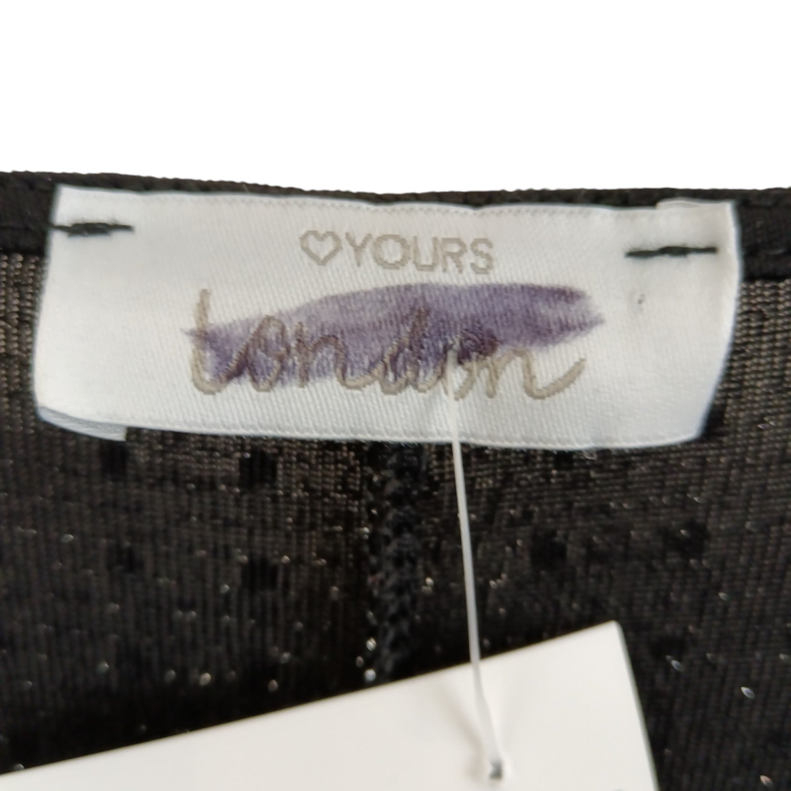Main label image for Yours London Black Midi Dress UK 26-28  Womenswear | Pre-loved