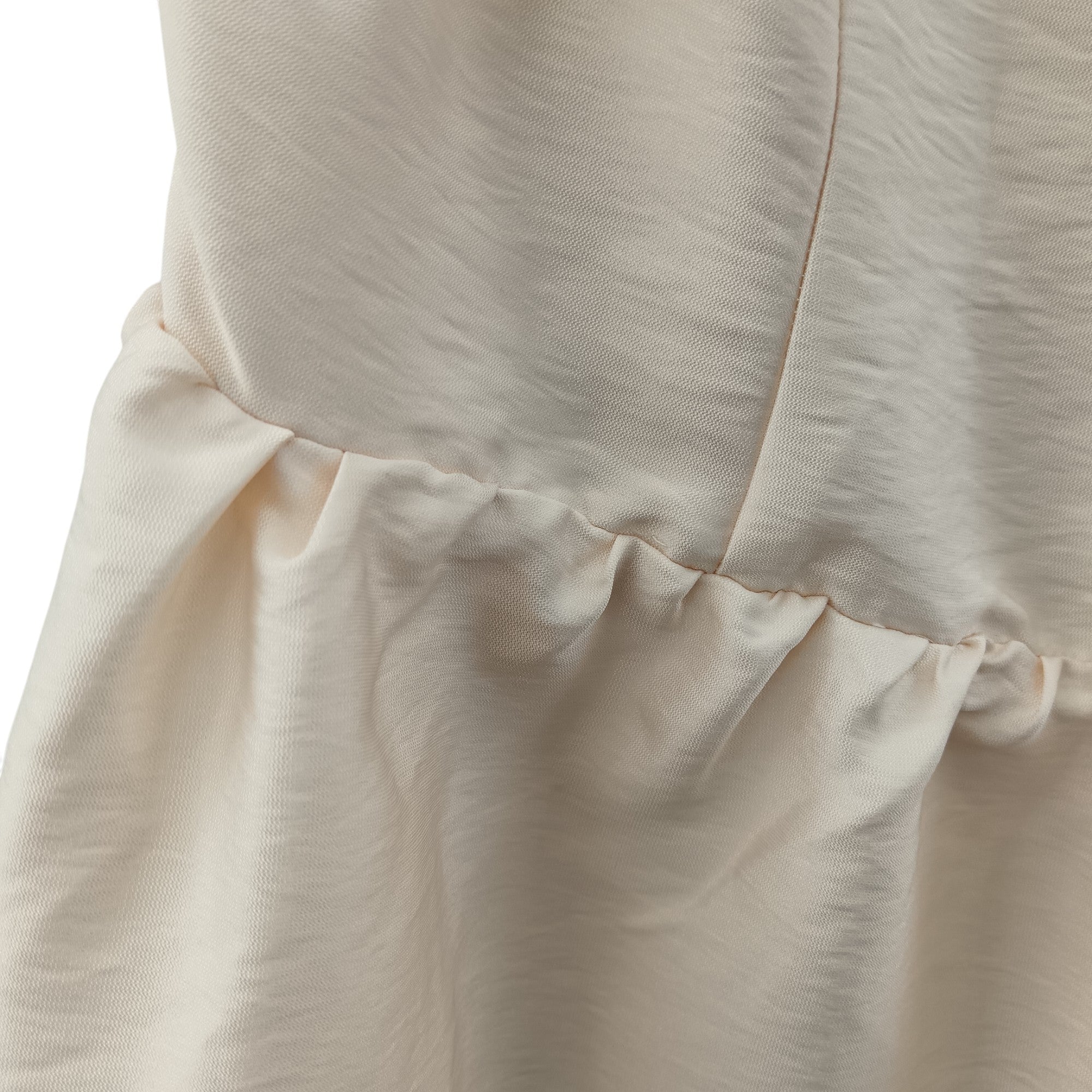  Close up image for H&M Cream Strapless Dress UK 22 Womenswear | Pre-loved