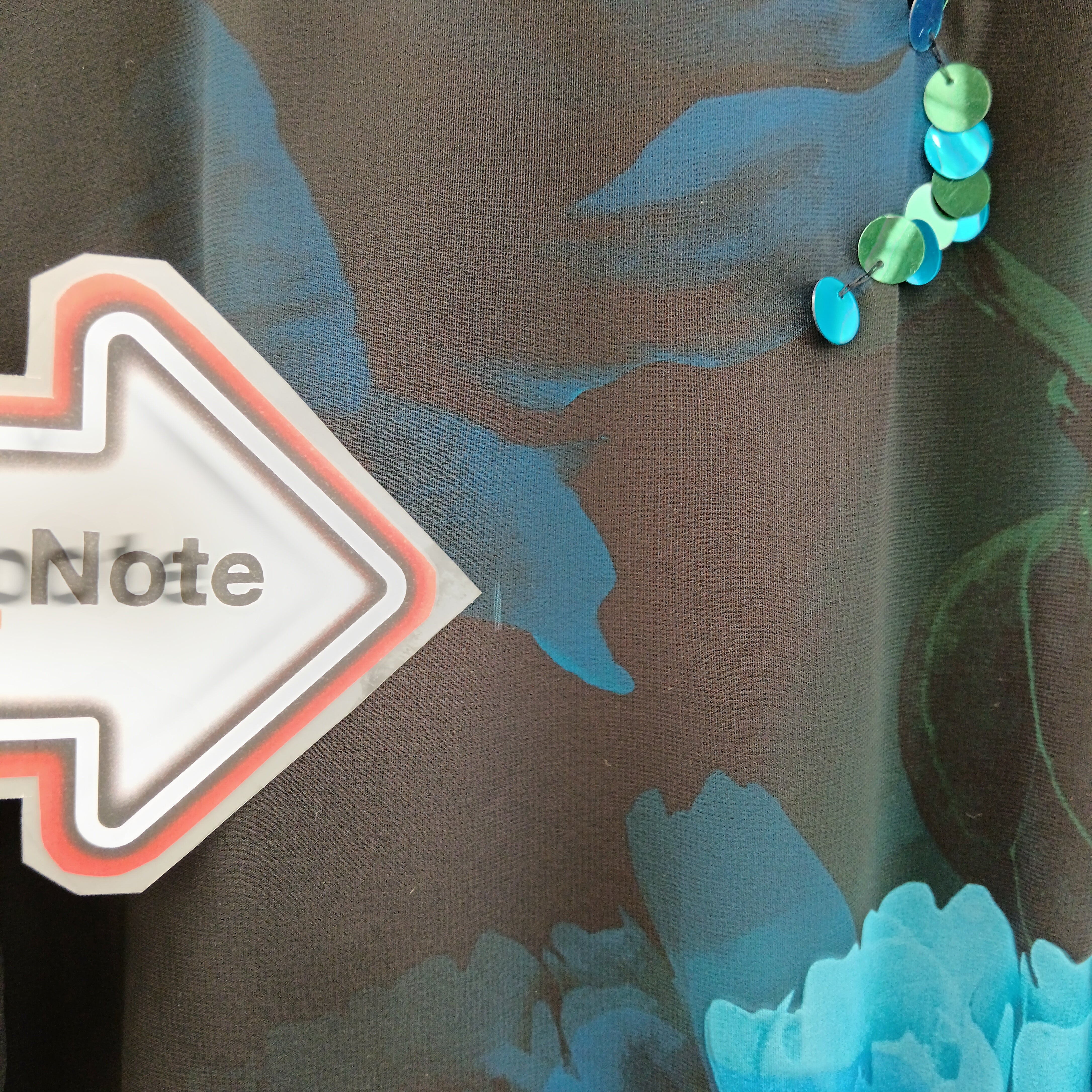 Condition image for Lipsy Black Floral Front Dress UK 22- Tags On- Womenswear | Pre-loved