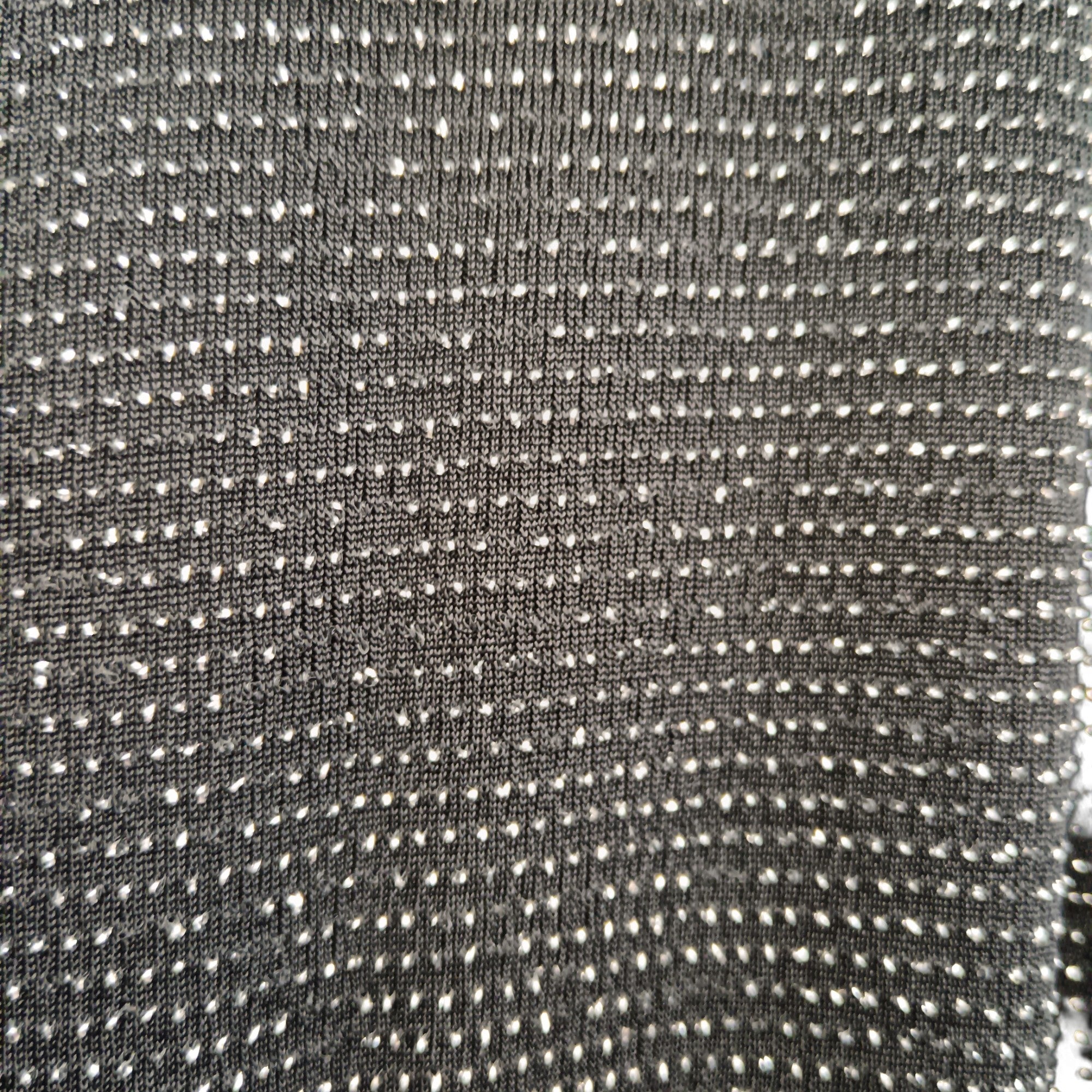 Close Up Condition image for Yours London Black/Silver Long Dress UK 22 Womenswear | Pre-loved