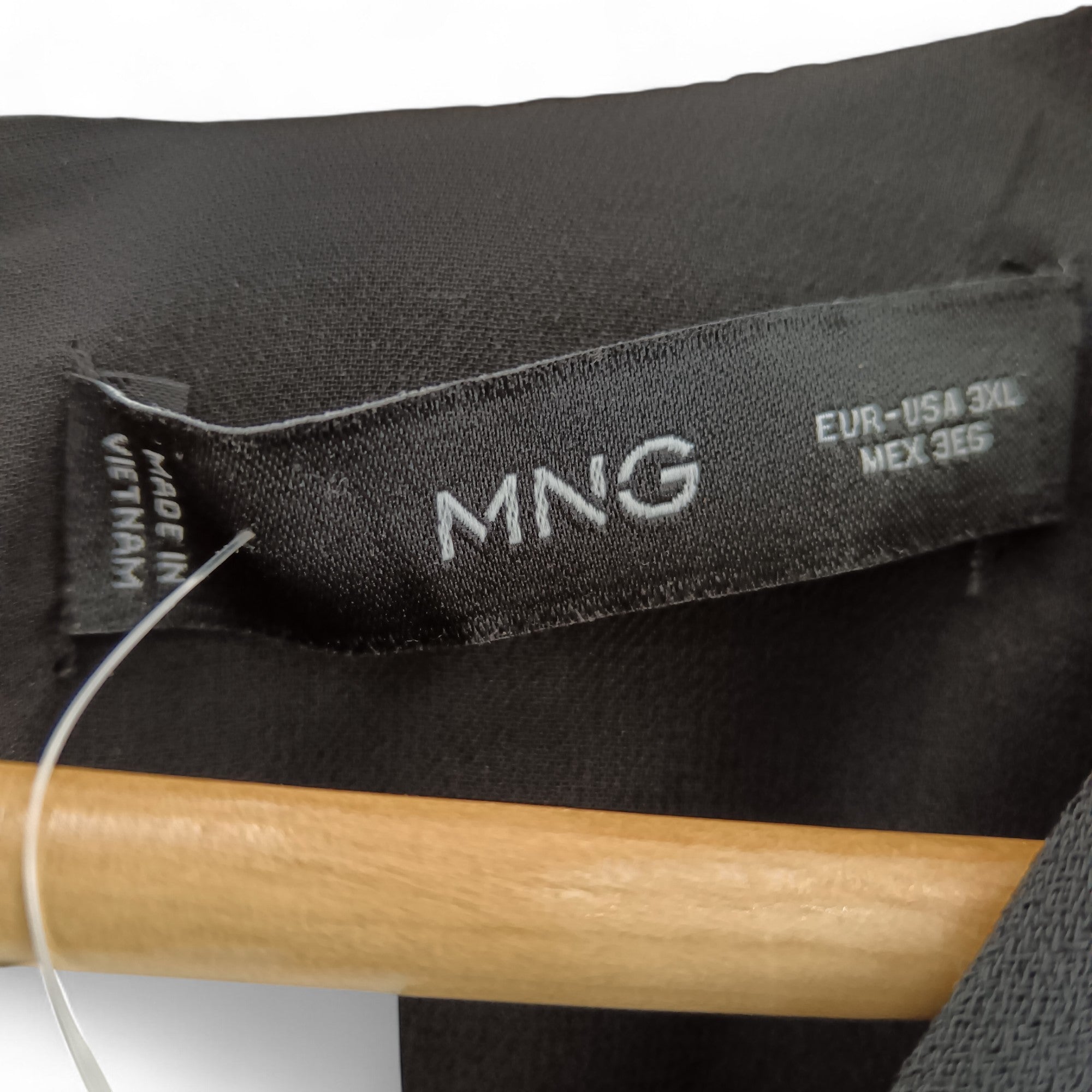Brand label image for Mango Black V-Neck Jumpsuit UK 3X-Large Womenswear | Pre-loved