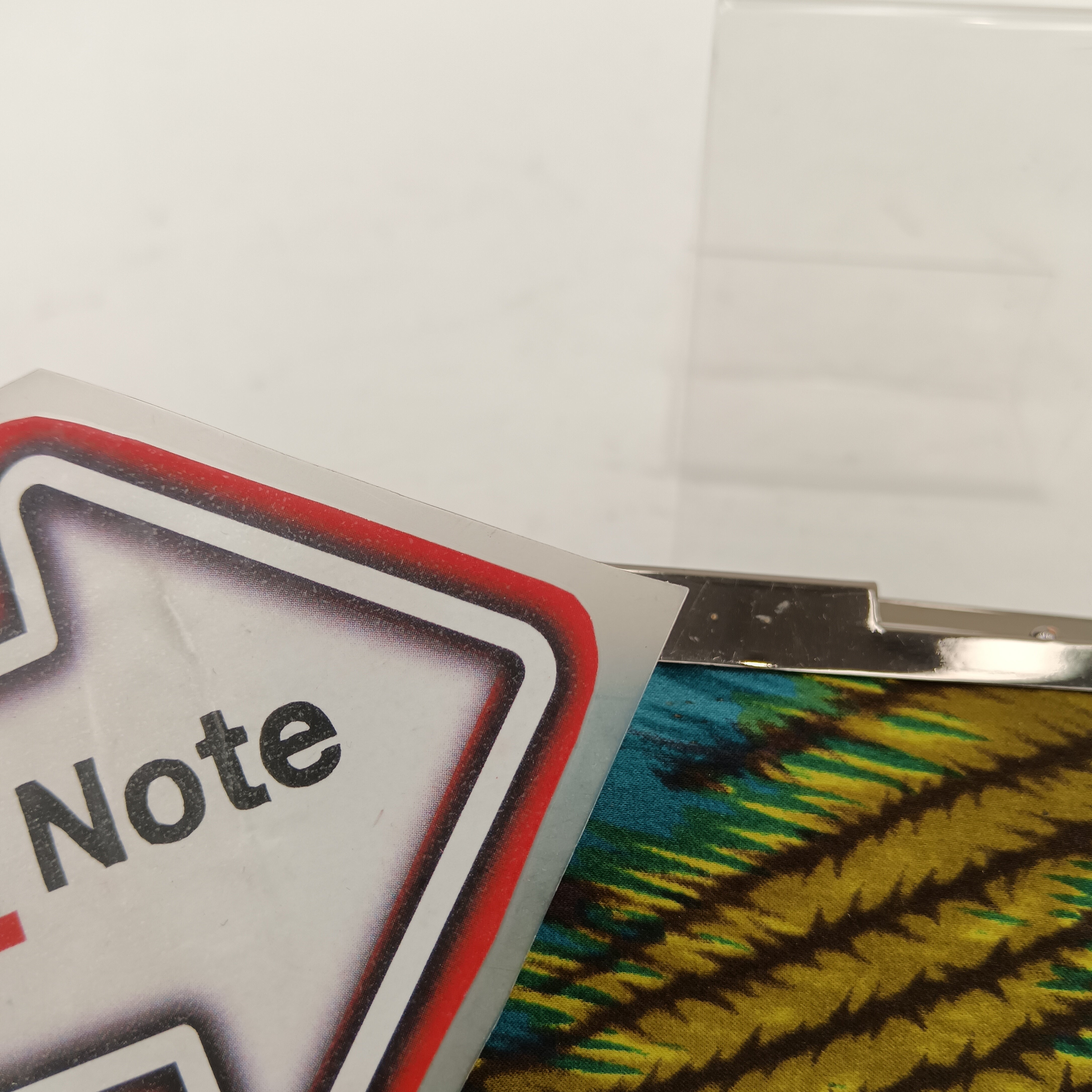 Condition image for Monsoon Blue Abstract Print Clutch Bag Chain Strap-  Womenswear | Pre-loved