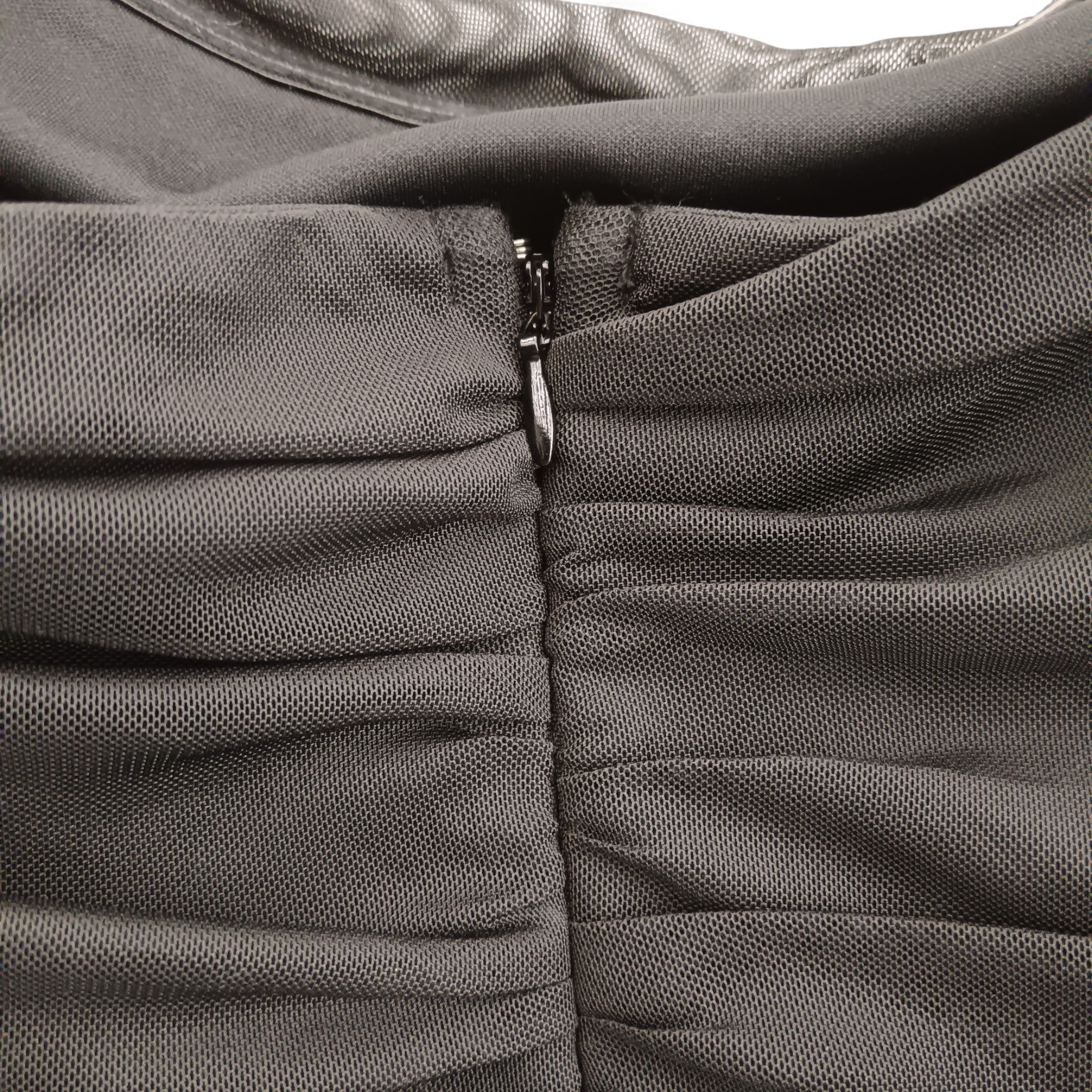 Back close up image for Lipsy Black Strapless Dress UK 10- Tags On- Womenswear | Pre-loved