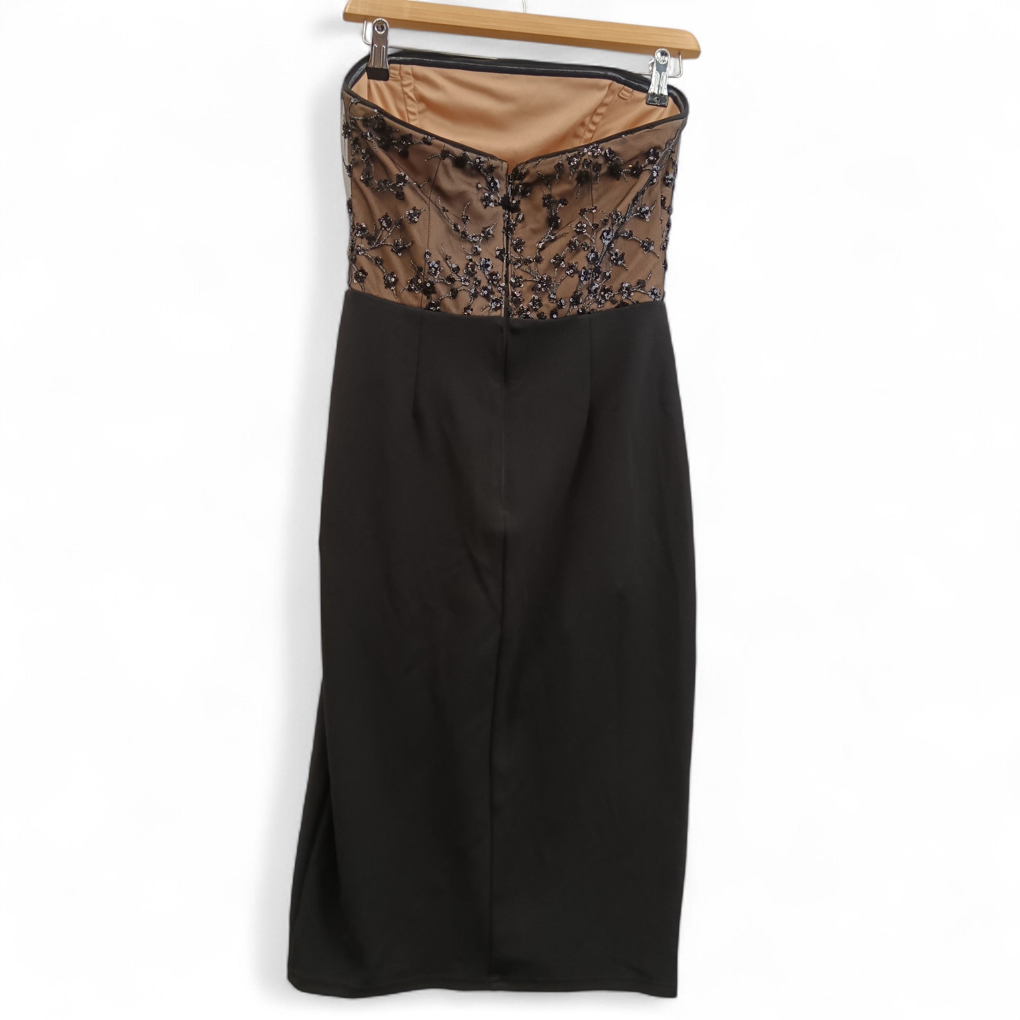 Back image for Lipsy Black Strapless Dress UK 8- Tags On- Womenswear | Pre-loved