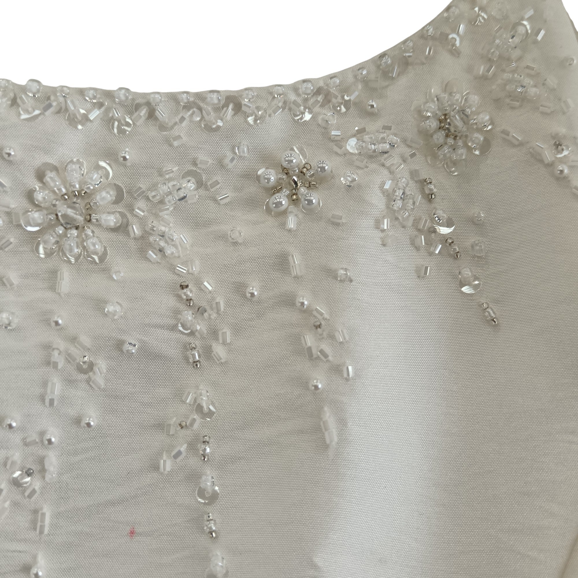 Close up image for Beautiful Romantica Collections Wedding Dress With Bolero Size 10 Womenswear | Pre-loved