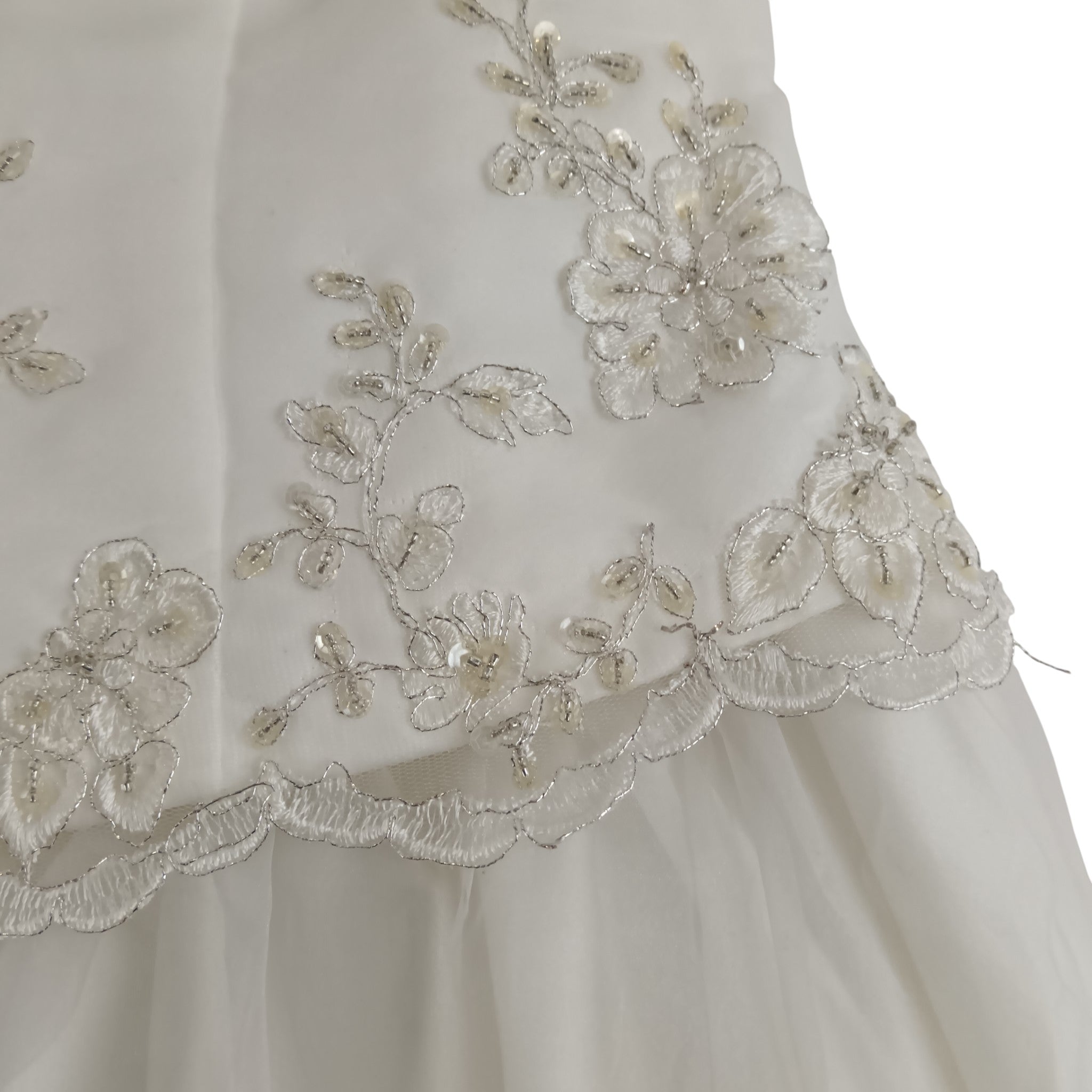 Close up image for Cambridge Bride Wedding Dress Strapless UK 14-16 Womenswear | Pre-loved