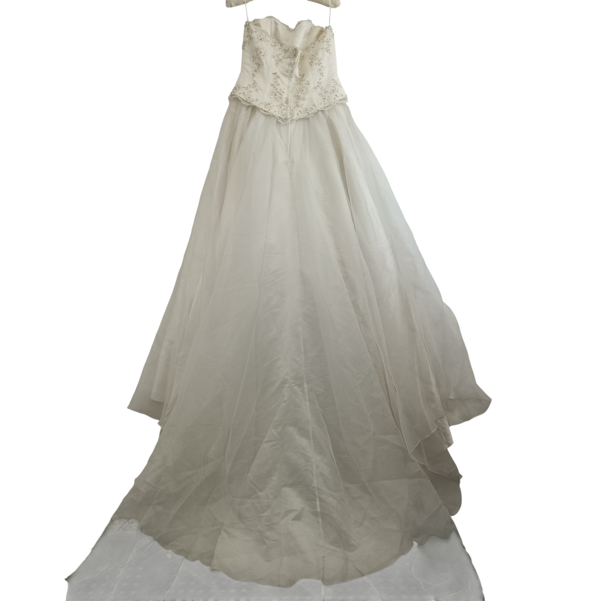 Back image for Cambridge Bride Wedding Dress Strapless UK 14-16 Womenswear | Pre-loved