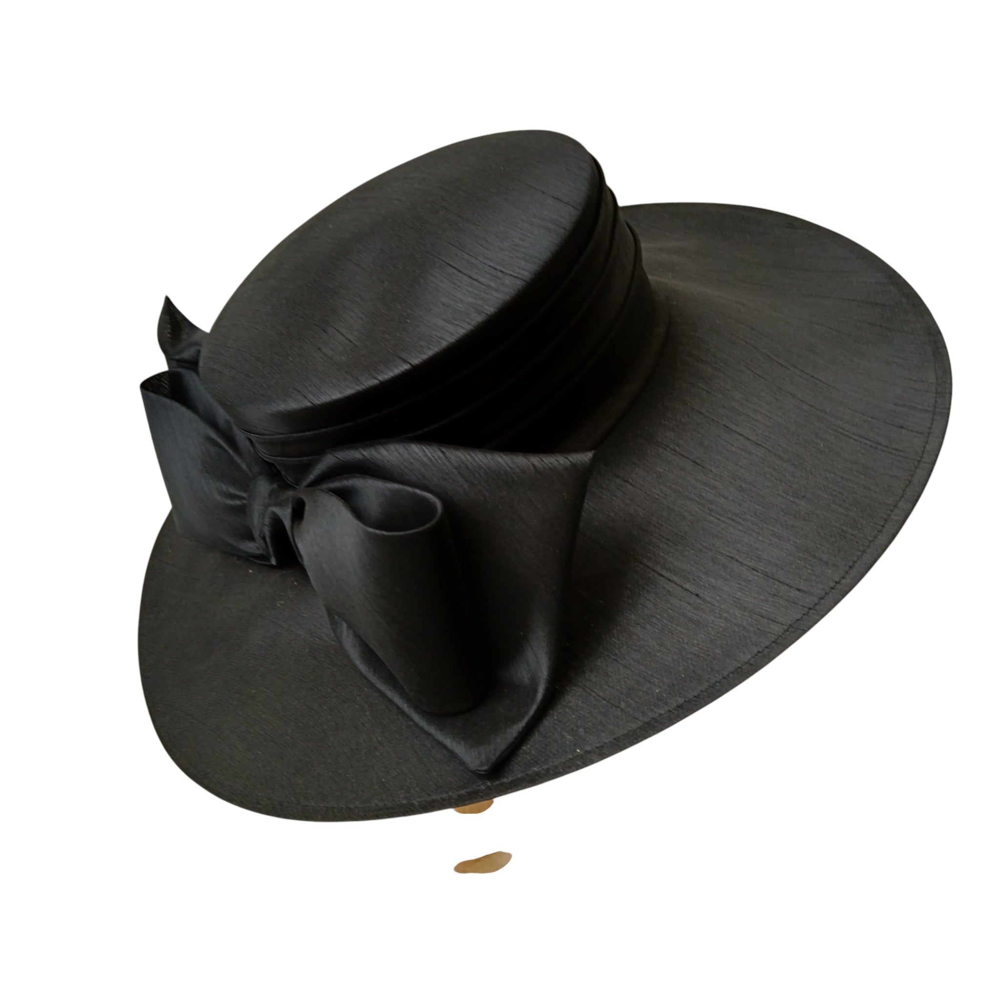 Right side image for Kangol Collection Ladies Black Special Occasion Wedding Hat Womenswear | Pre-loved