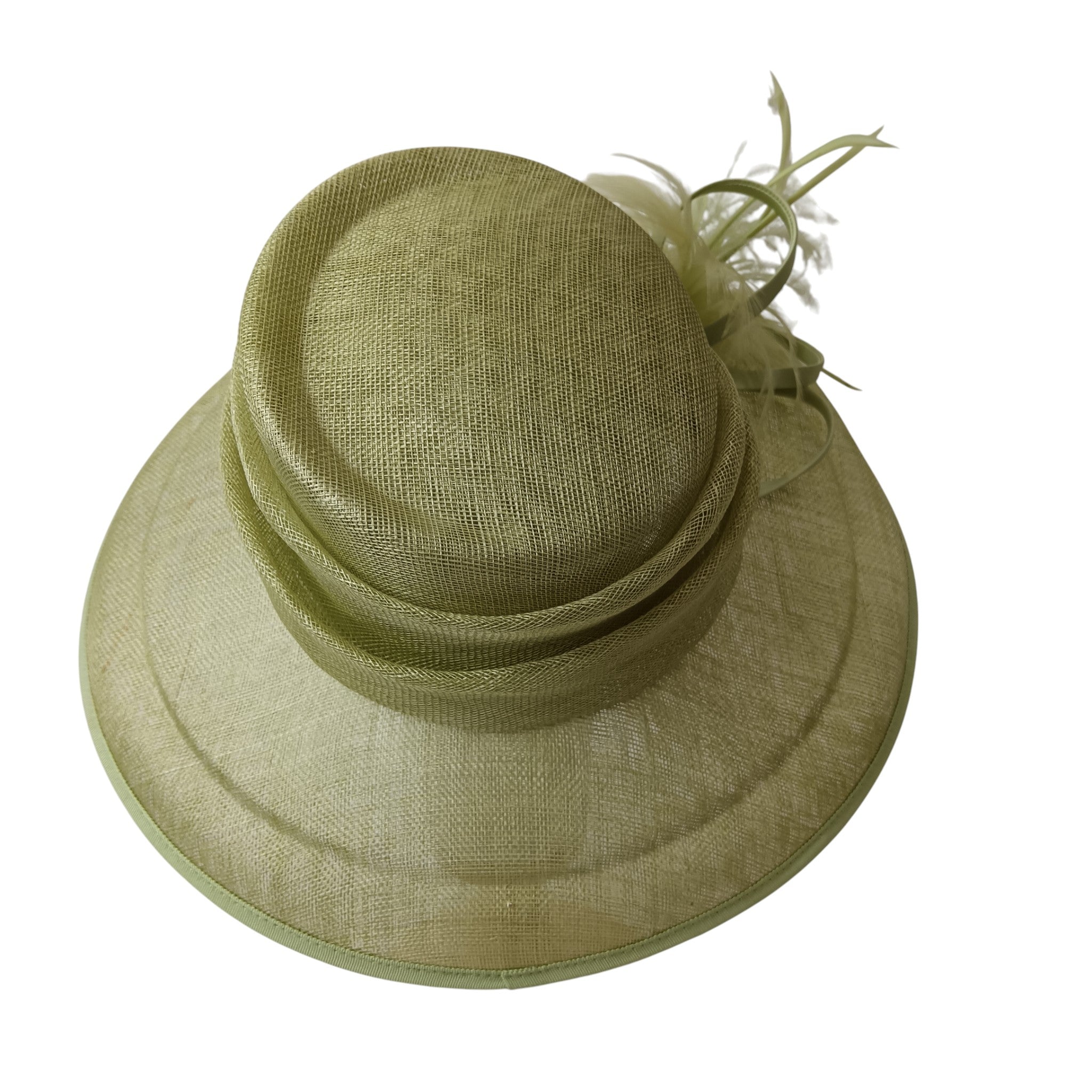 Back image for Jacques Vert Ladies Lime Green Special Occasion Wedding Hat Womenswear | Pre-loved