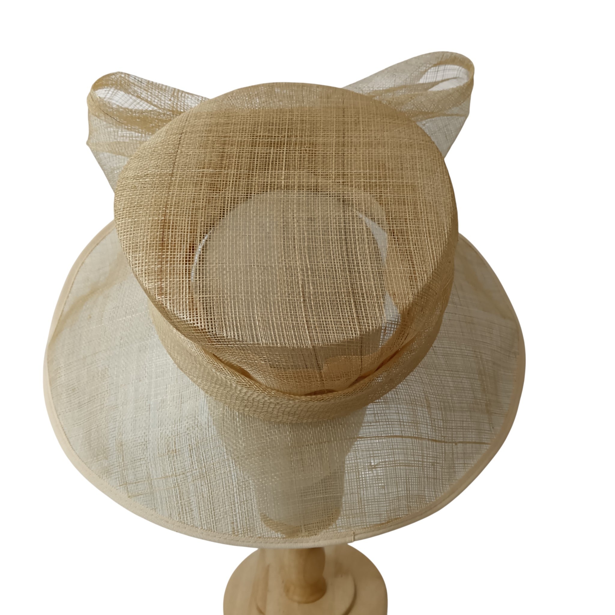 Back image for Country Casuals Ladies Natural  Special Occasion Wedding Hat Womenswear | Pre-loved
