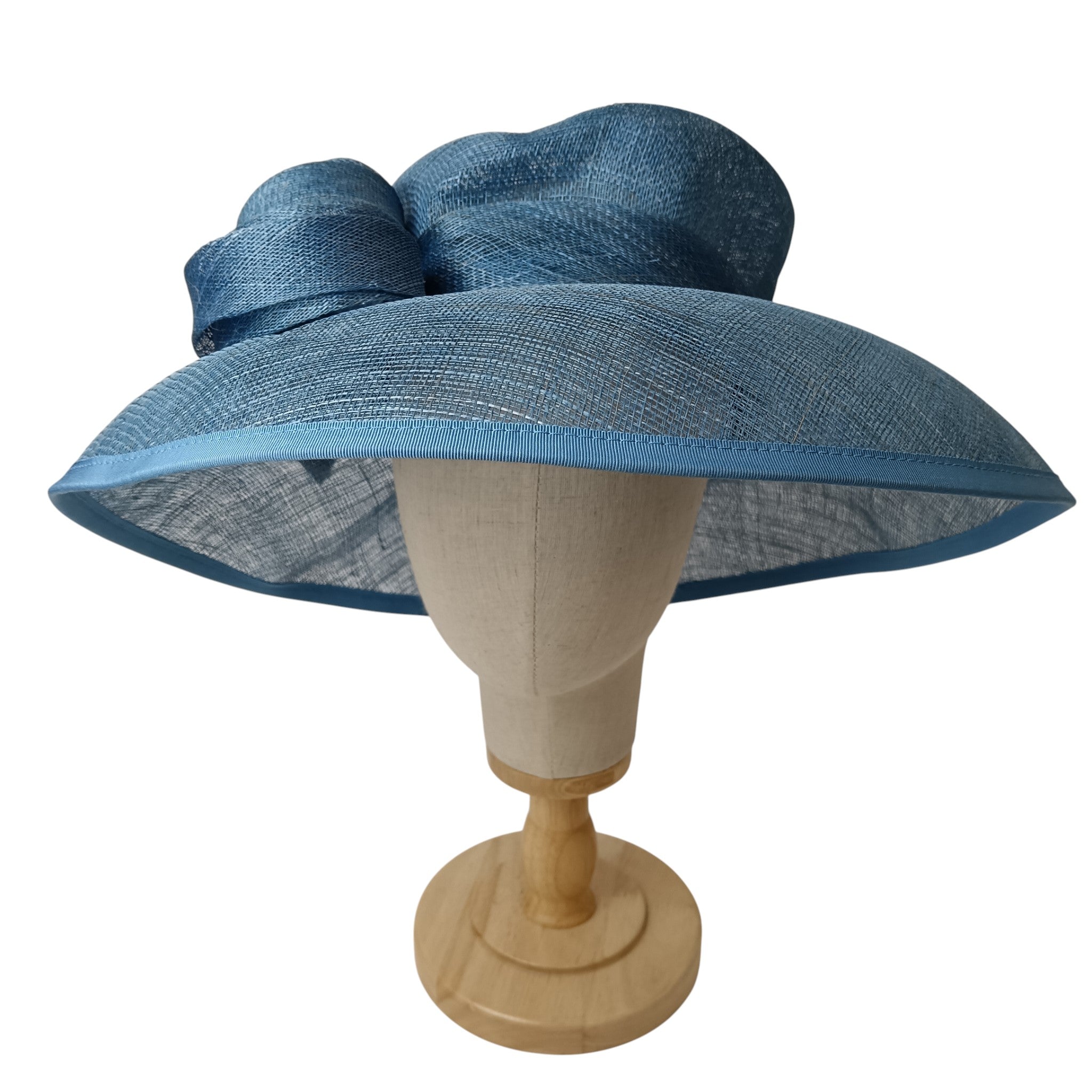 Front image for Jacques Vert Ladies Blue Special Occasion Wedding Hat Womenswear | Pre-loved