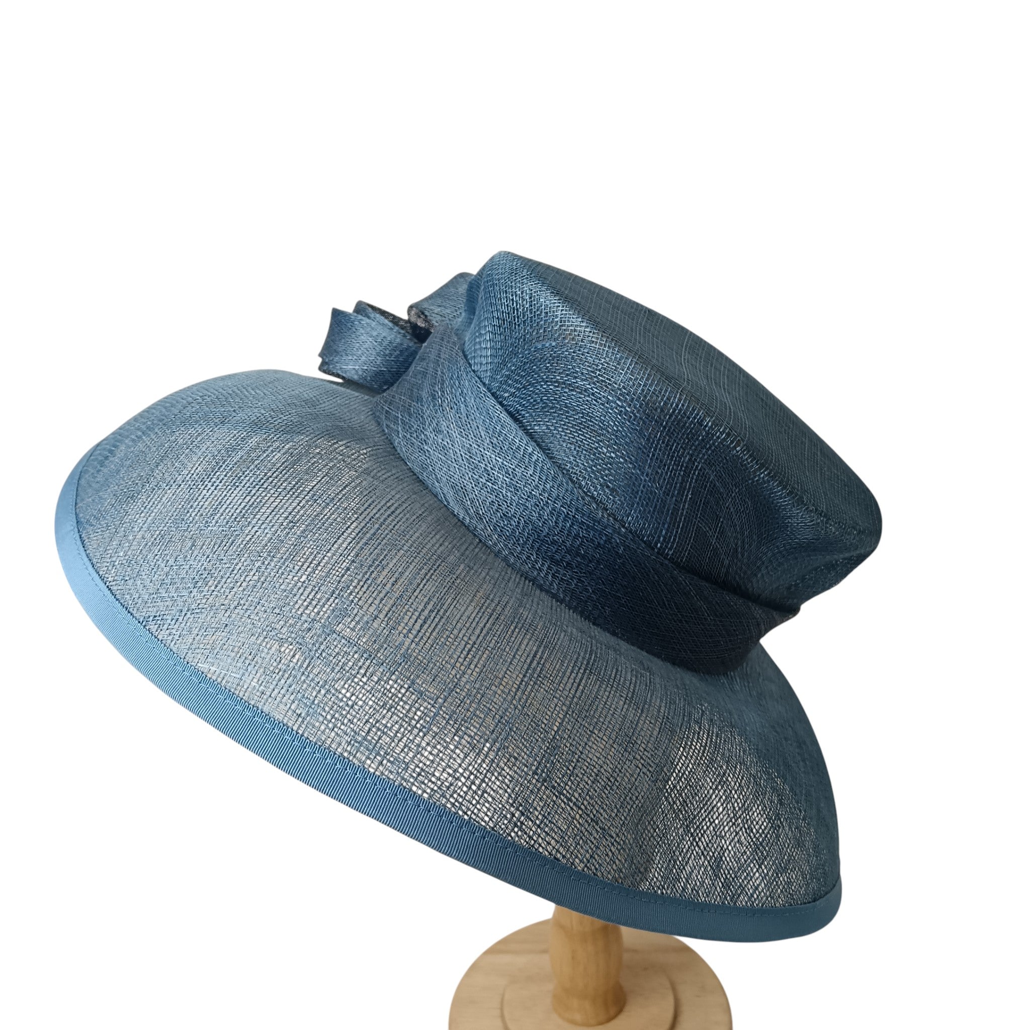 Side image for Jacques Vert Ladies Blue Special Occasion Wedding Hat Womenswear | Pre-loved
