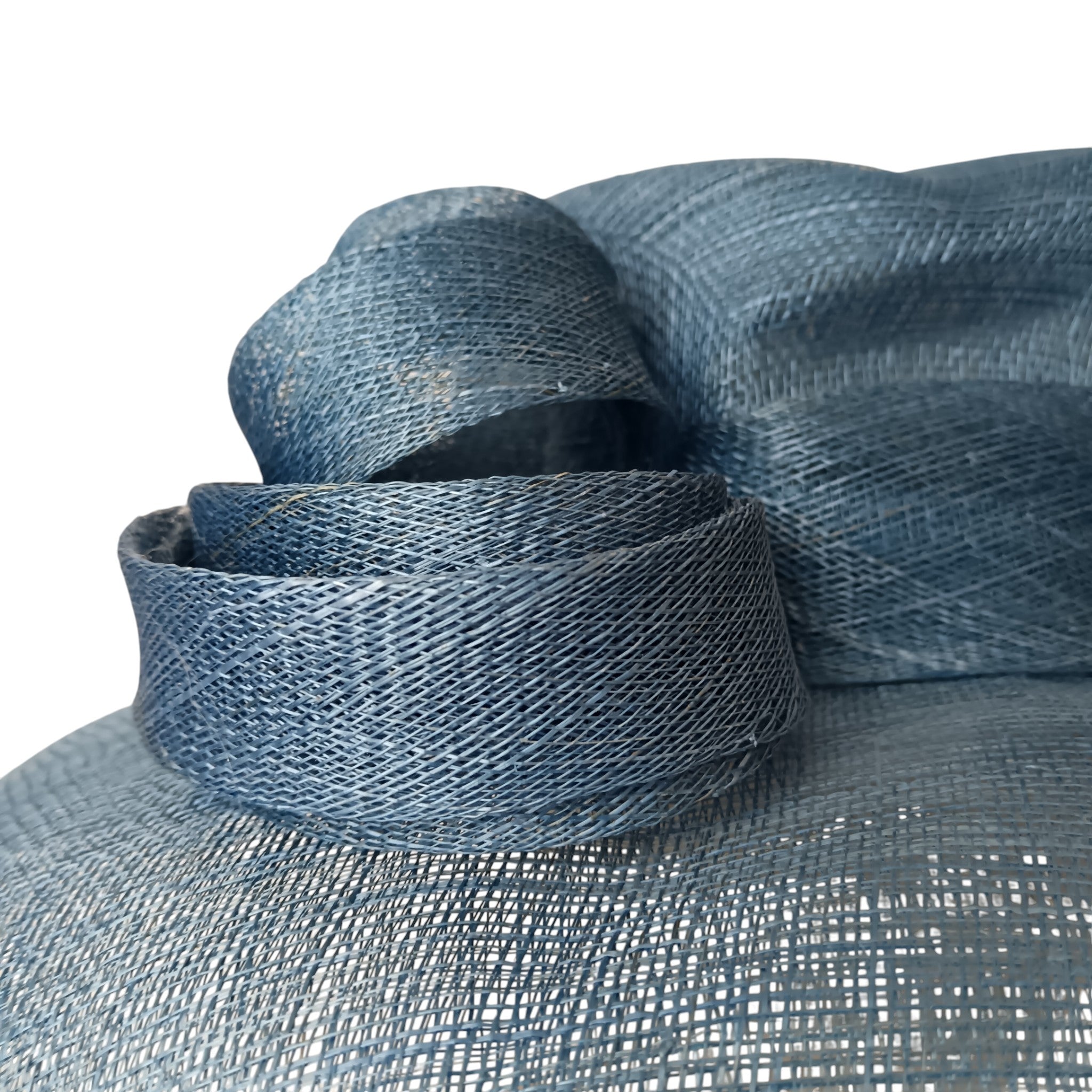 Close up image for Jacques Vert Ladies Blue Special Occasion Wedding Hat Womenswear | Pre-loved