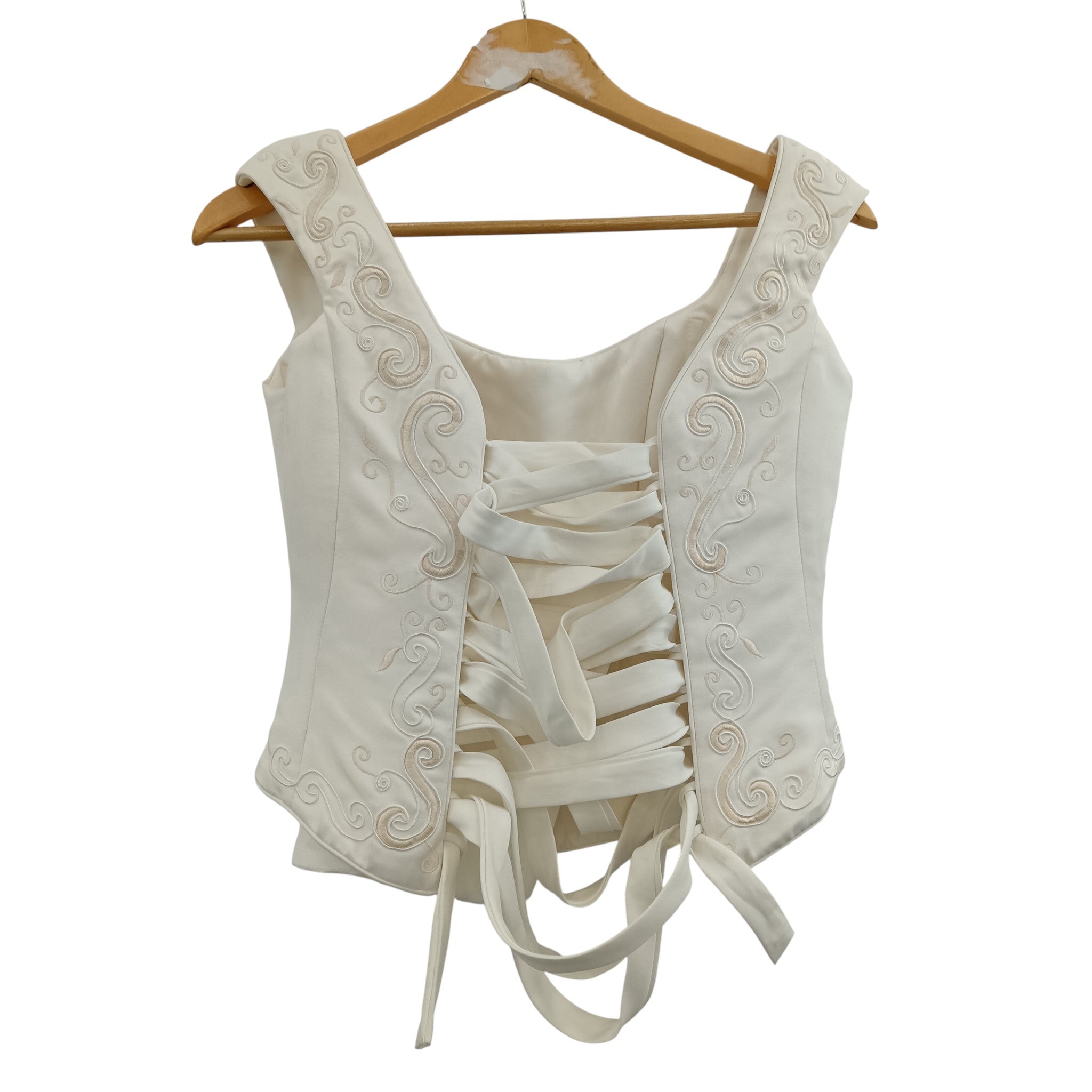 Top back image for Sottero 2 Pieces Wedding Outfit In Ivory UK Medium Womenswear | Pre-loved