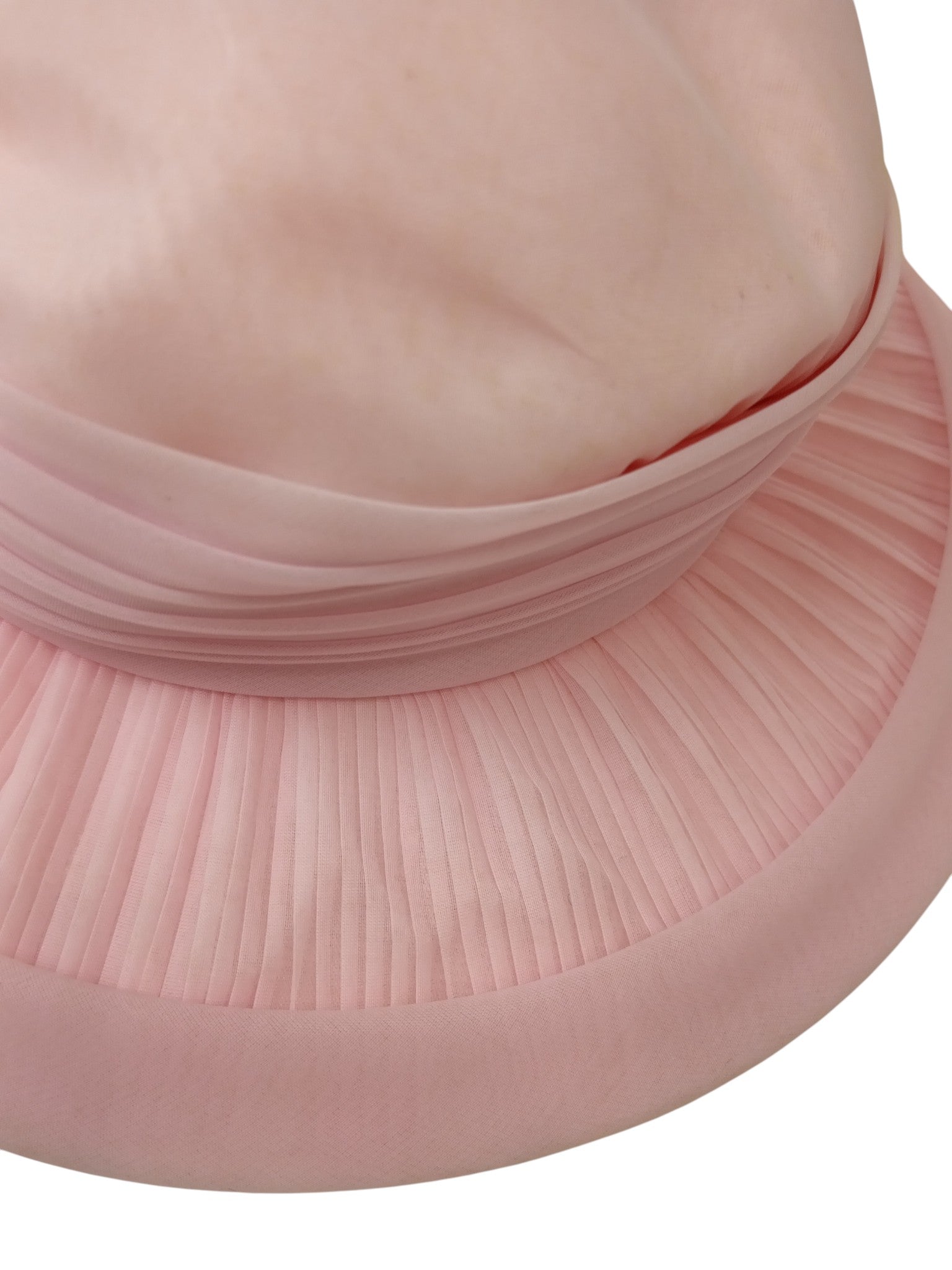 Close up image for Mitzi Boutique Pink Rose Detailed  Special Occasion Wedding Hat Womenswear | Pre-loved