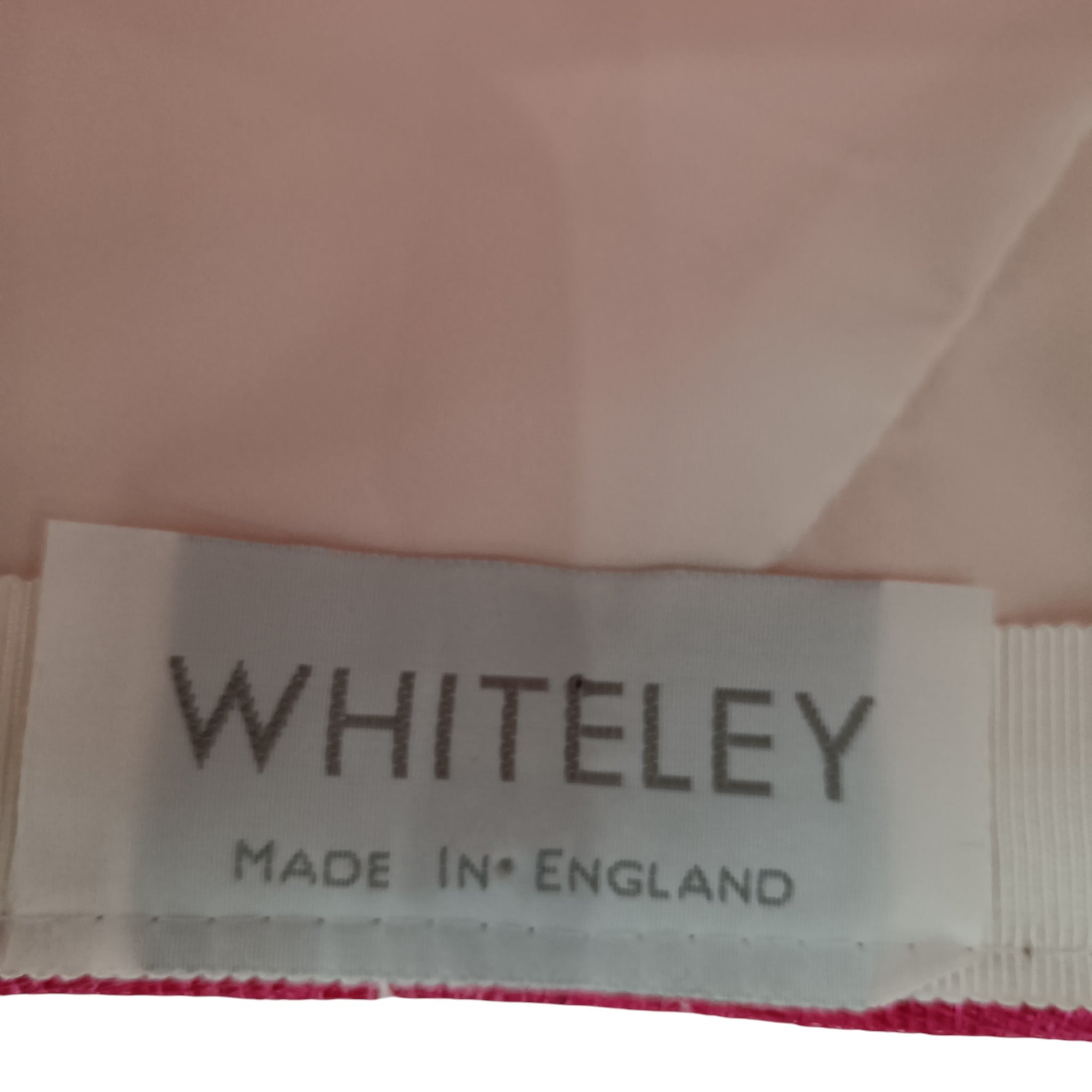 Brand label image for Whiteley Fuchsia With Black Rose Detail Special Occasion Wedding Hat Womenswear | Pre-loved