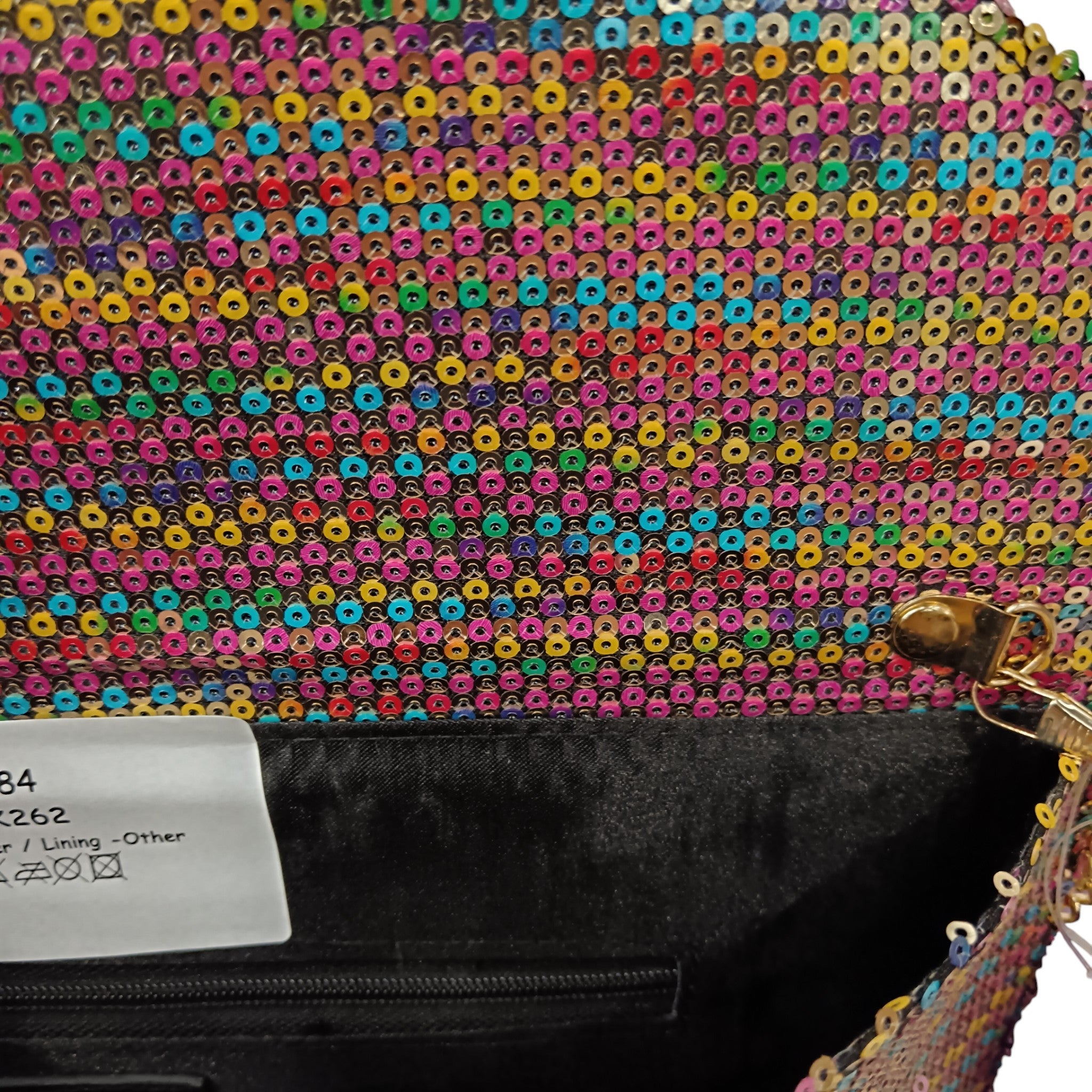 Inside image for Lotus Multicoloured Sequins Shoulder Bag -Tags On-  Womenswear | Preloved
