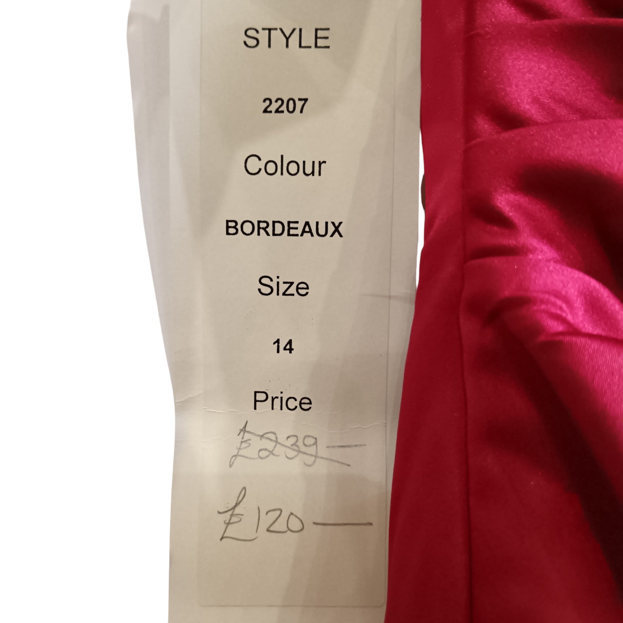 Label image for Drama Queen by Amanda Wyatt Red Satin Full Length Evening Dress UK 14- Tags On - Womenswear | Pre-loved