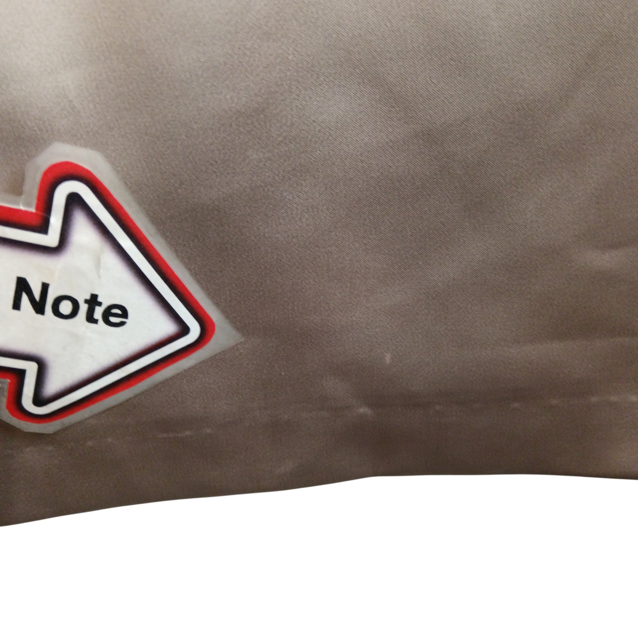 Condition close up image for Fee G Stonehasen Grey Satin With Gold Pattern Mother Of Bride Outfit UK 10- Womenswear | Pre-loved