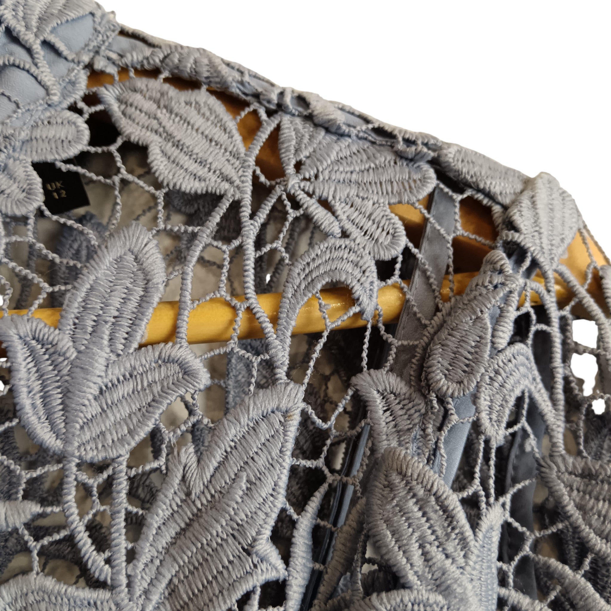 Close up image for Phase Eight Blue Lace Women's Dress Mother of Bride UK 12- Womenswear | Pre-loved