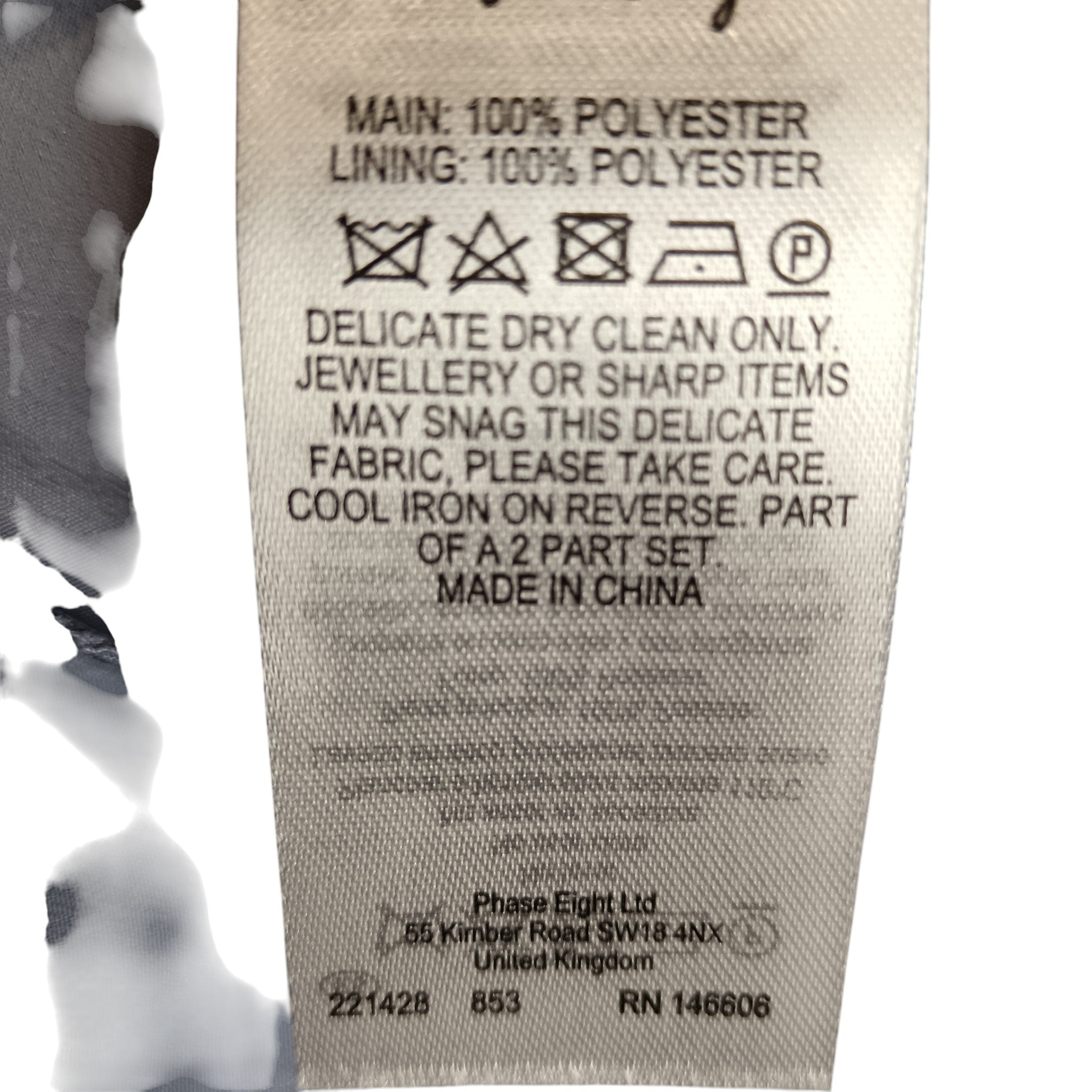 Label image for Phase Eight Blue Lace Women's Dress Mother of Bride UK 12- Womenswear | Pre-loved