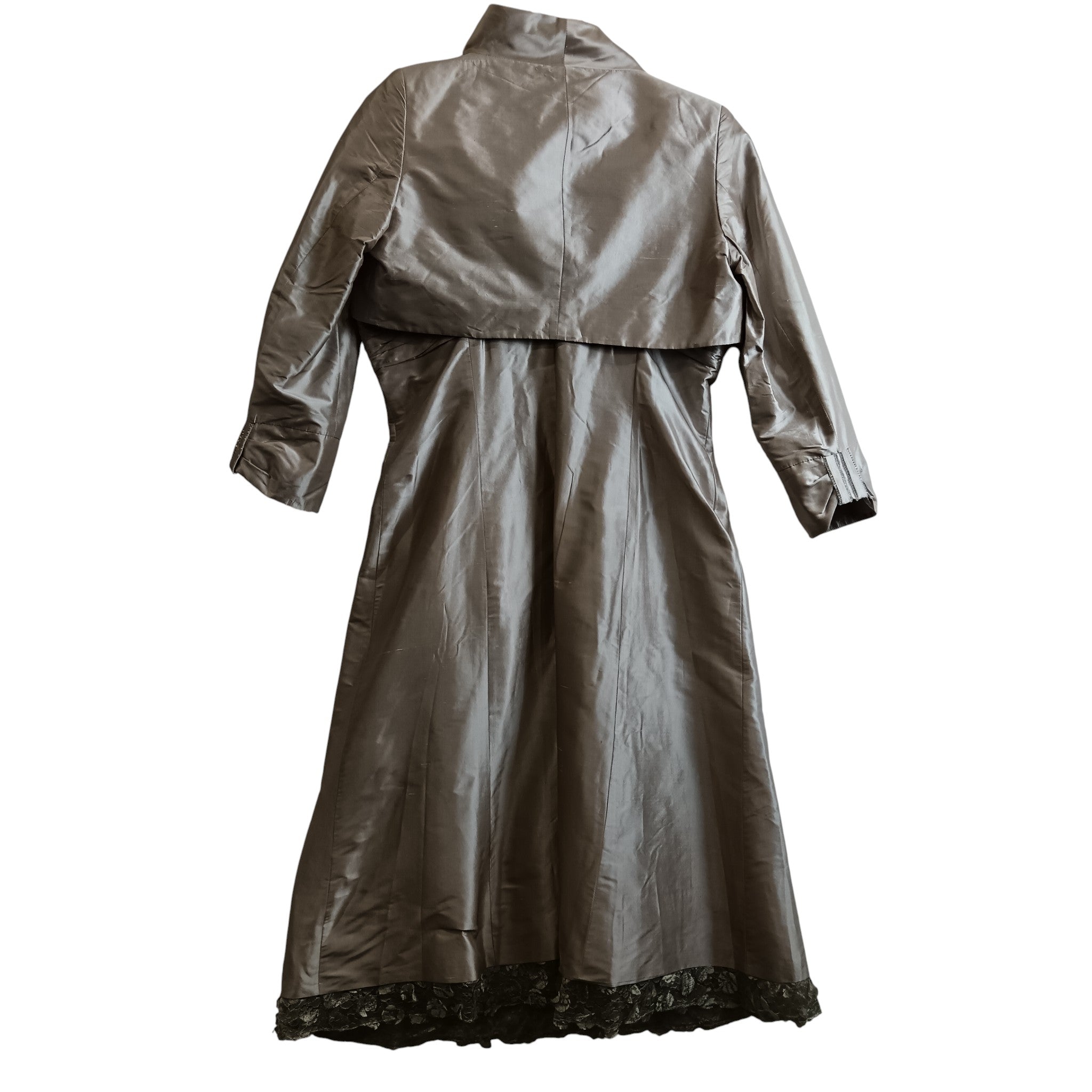 Back image for BNWT Presen Midi Dress With Bolero Champagne Colour Mother Of Bride Outfit UK 14 -Womenswear | Pre-loved