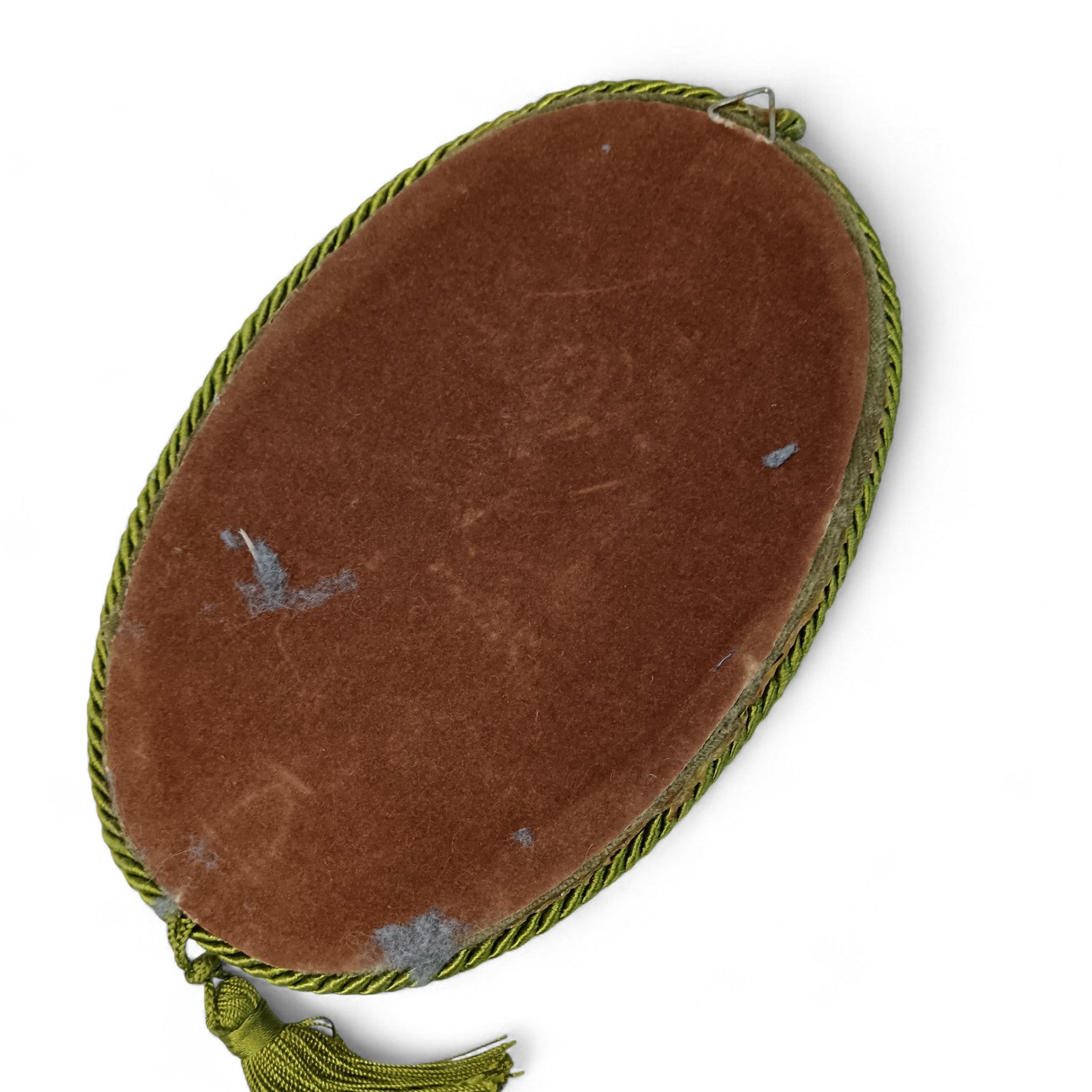 Capodimonte Porcelain Boy & Girl Praying Hanging Plaques | Preloved