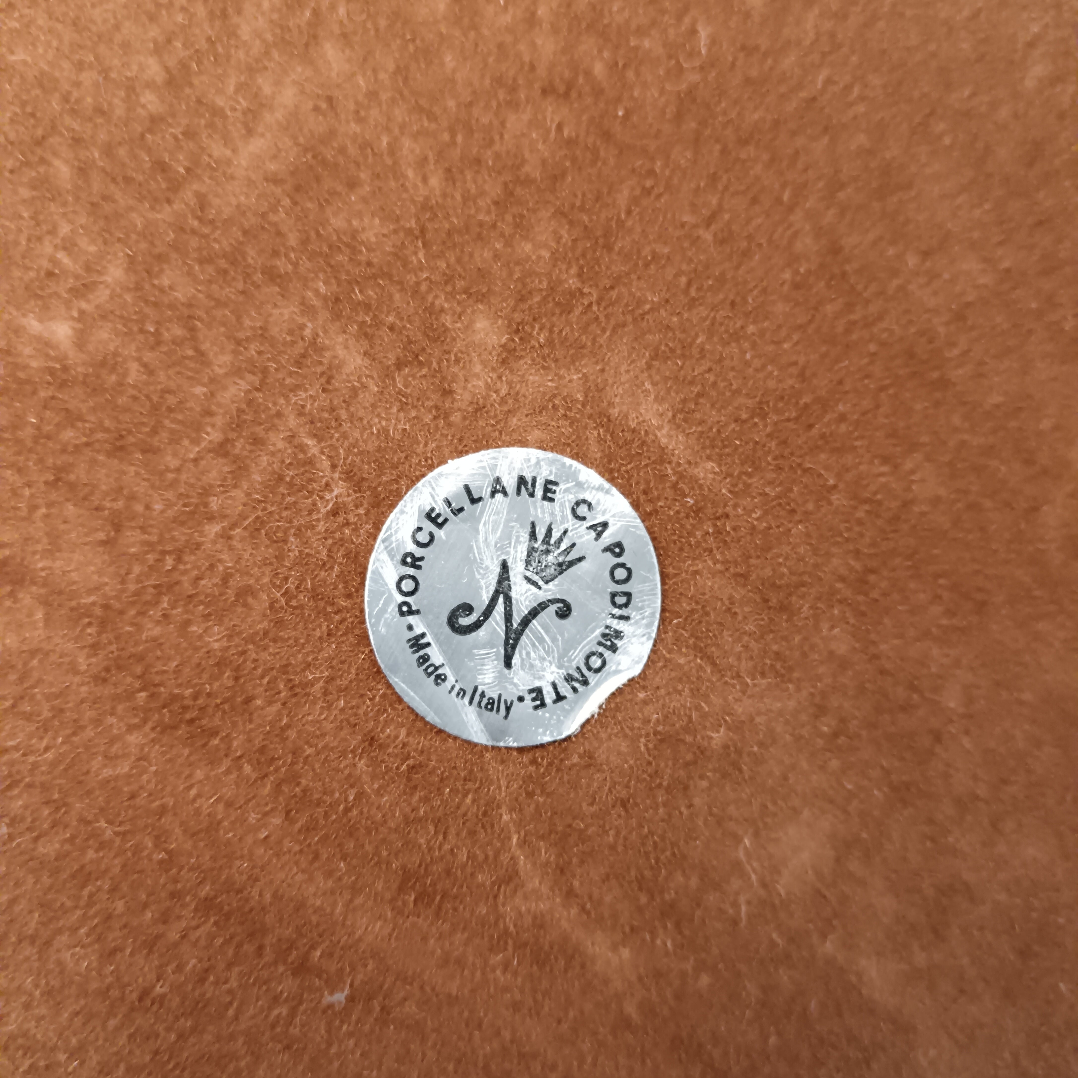 Capodimonte Porcelain Boy & Girl Praying Hanging Plaques | Preloved