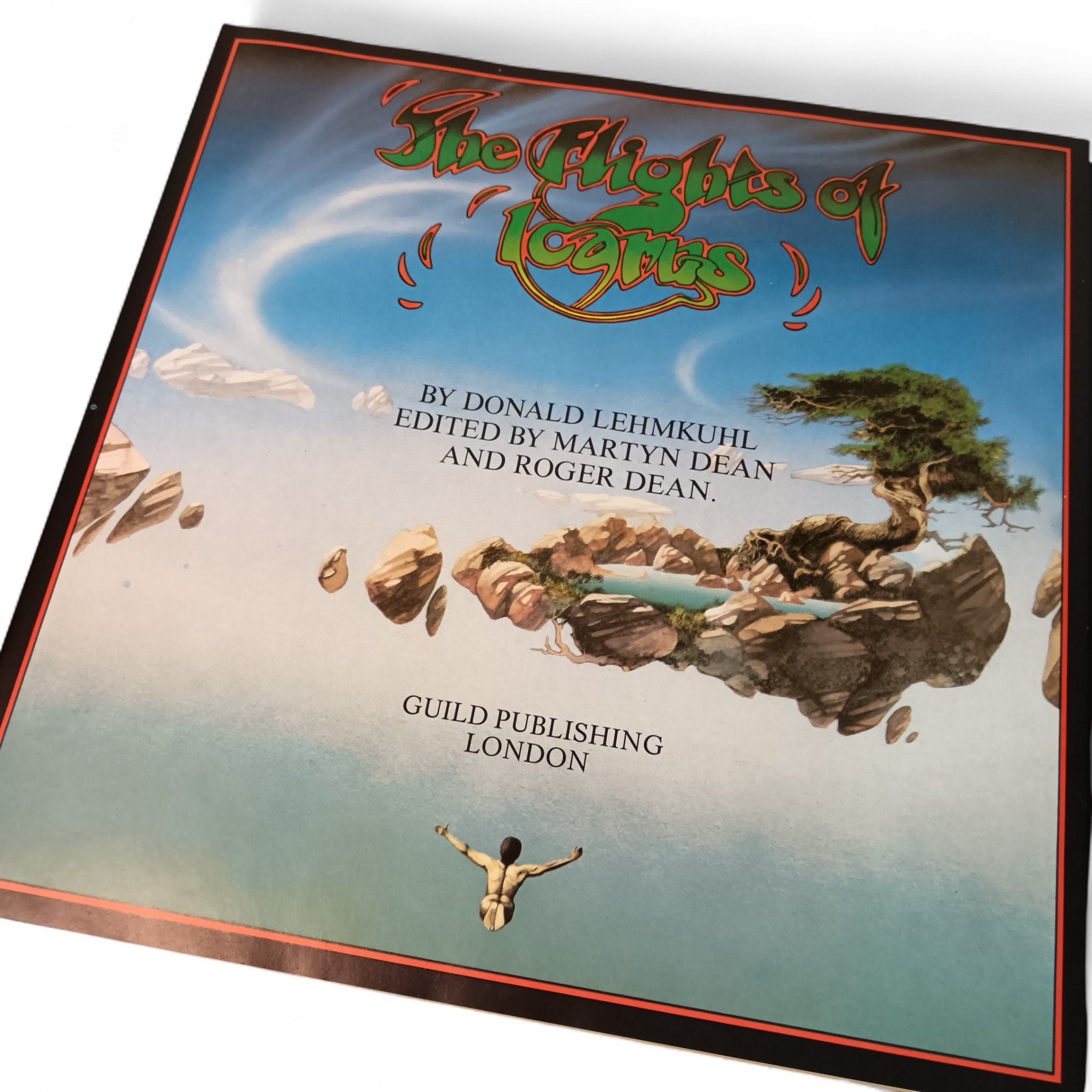 The Flight of Icarus by Donald Lehmkuhl 1984 Hardcover | Preloved