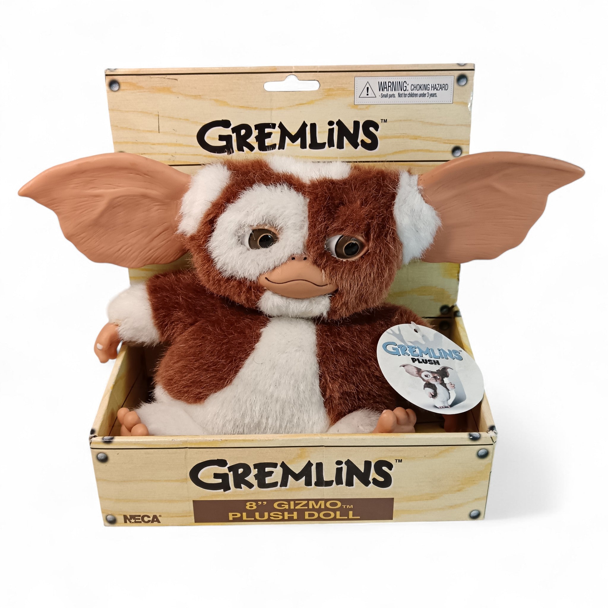 NECA Gremlins 8" Gizmo Plush Doll Boxed 2015 Warner Bros. | Preloved