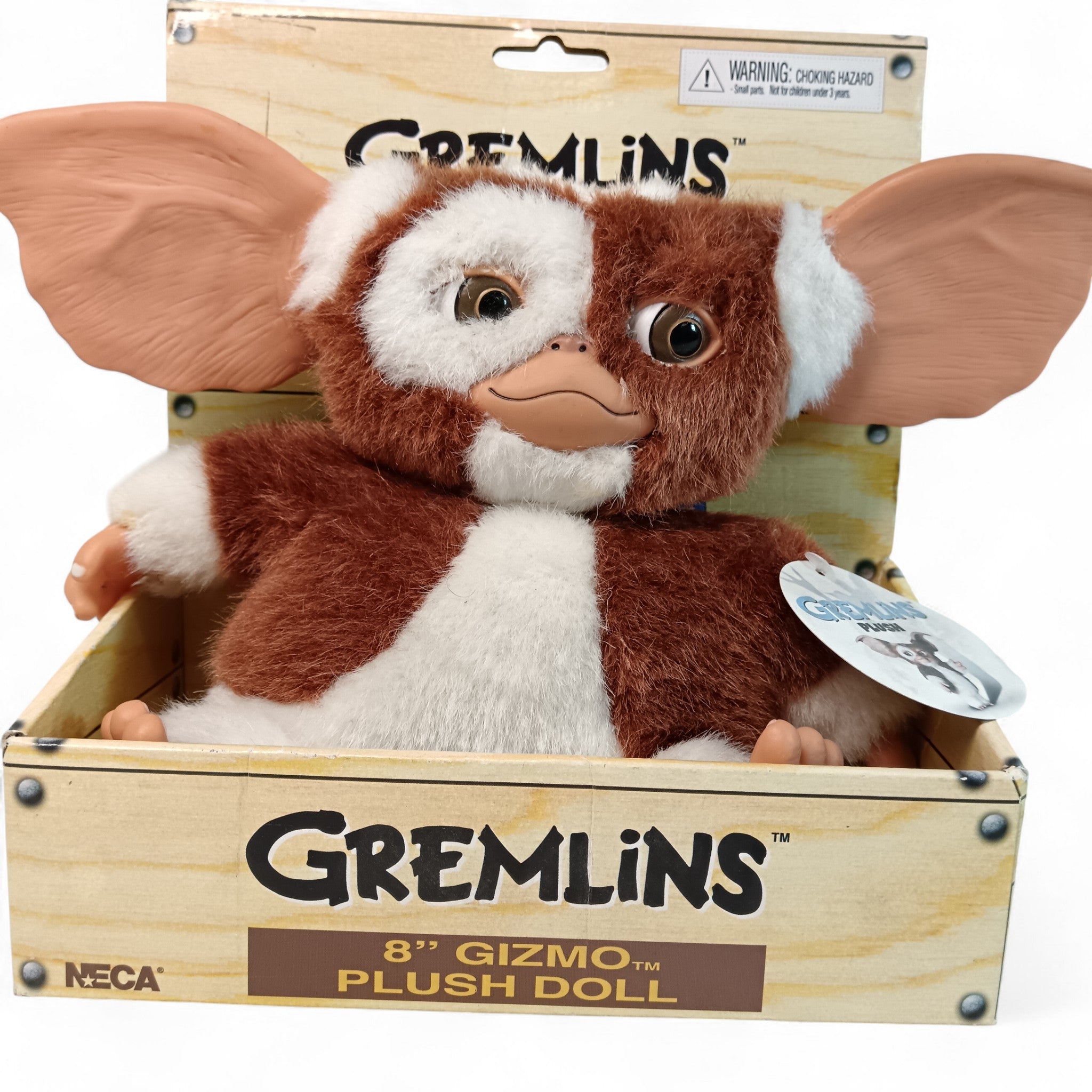 NECA Gremlins 8" Gizmo Plush Doll Boxed 2015 Warner Bros. | Preloved