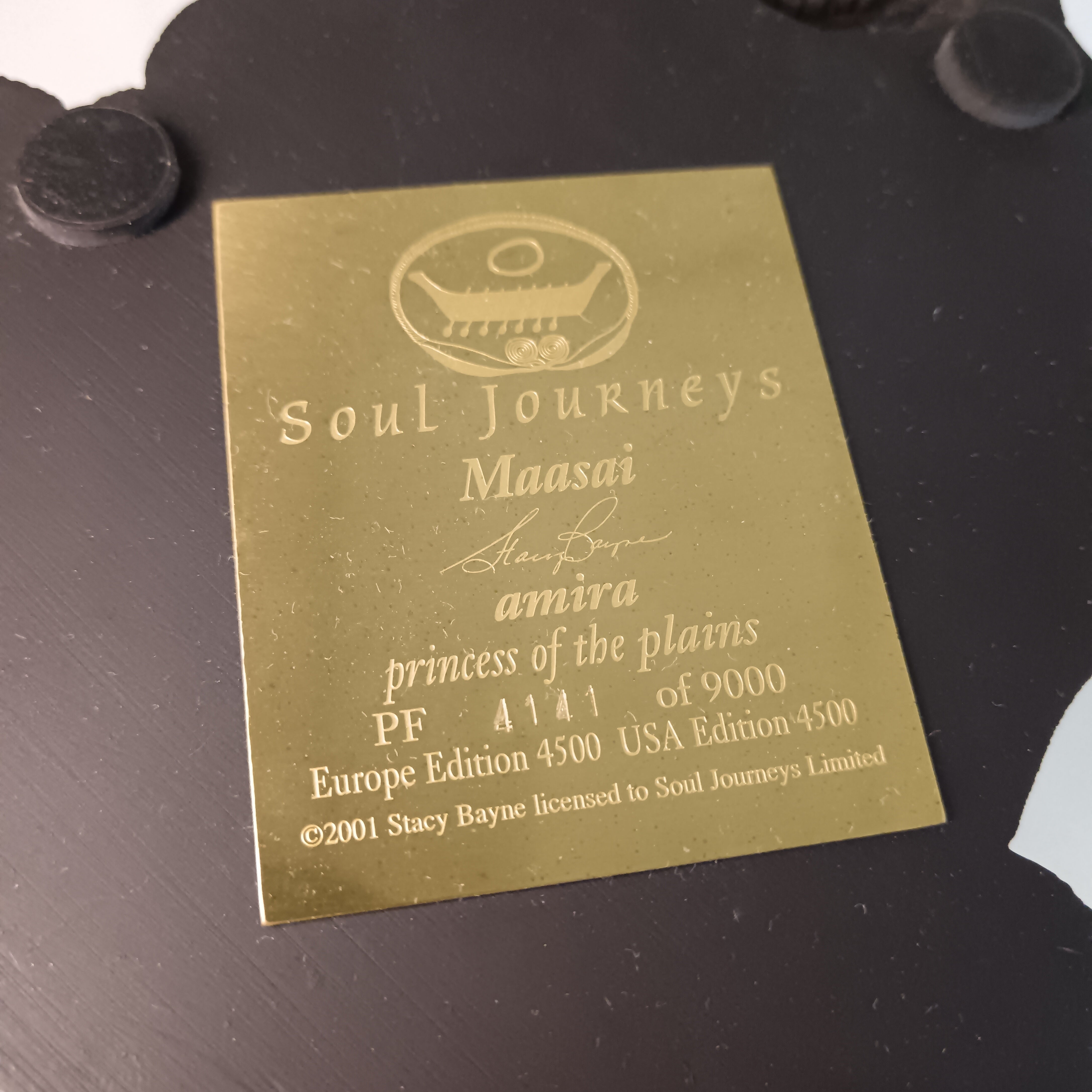 Soul Journeys Maasai Amira Princess of the Plains 2001 Statue | Preloved
