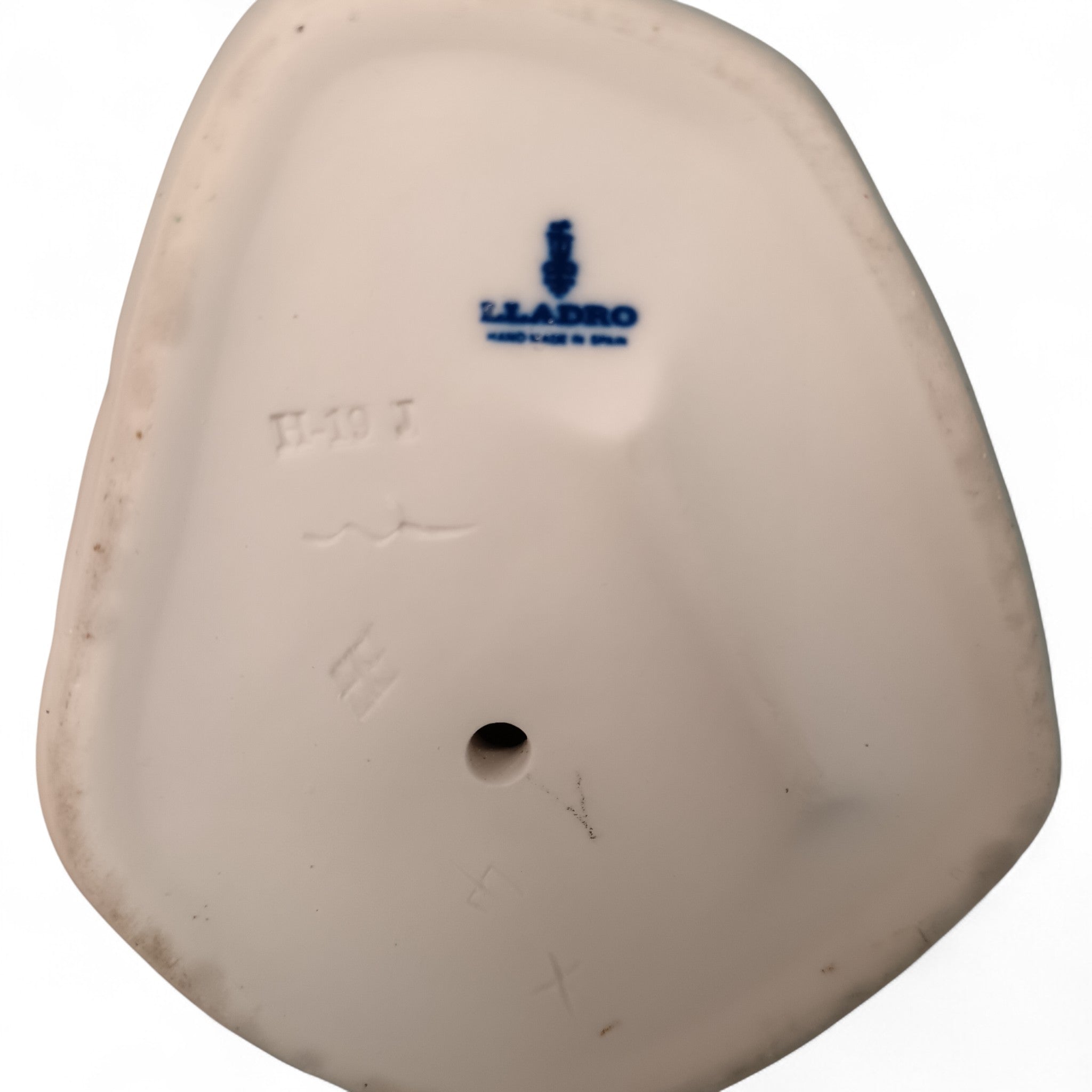 Lladro Porcelain Young Sailor Figurine Boy w/ Sailboat 24cm | Preloved