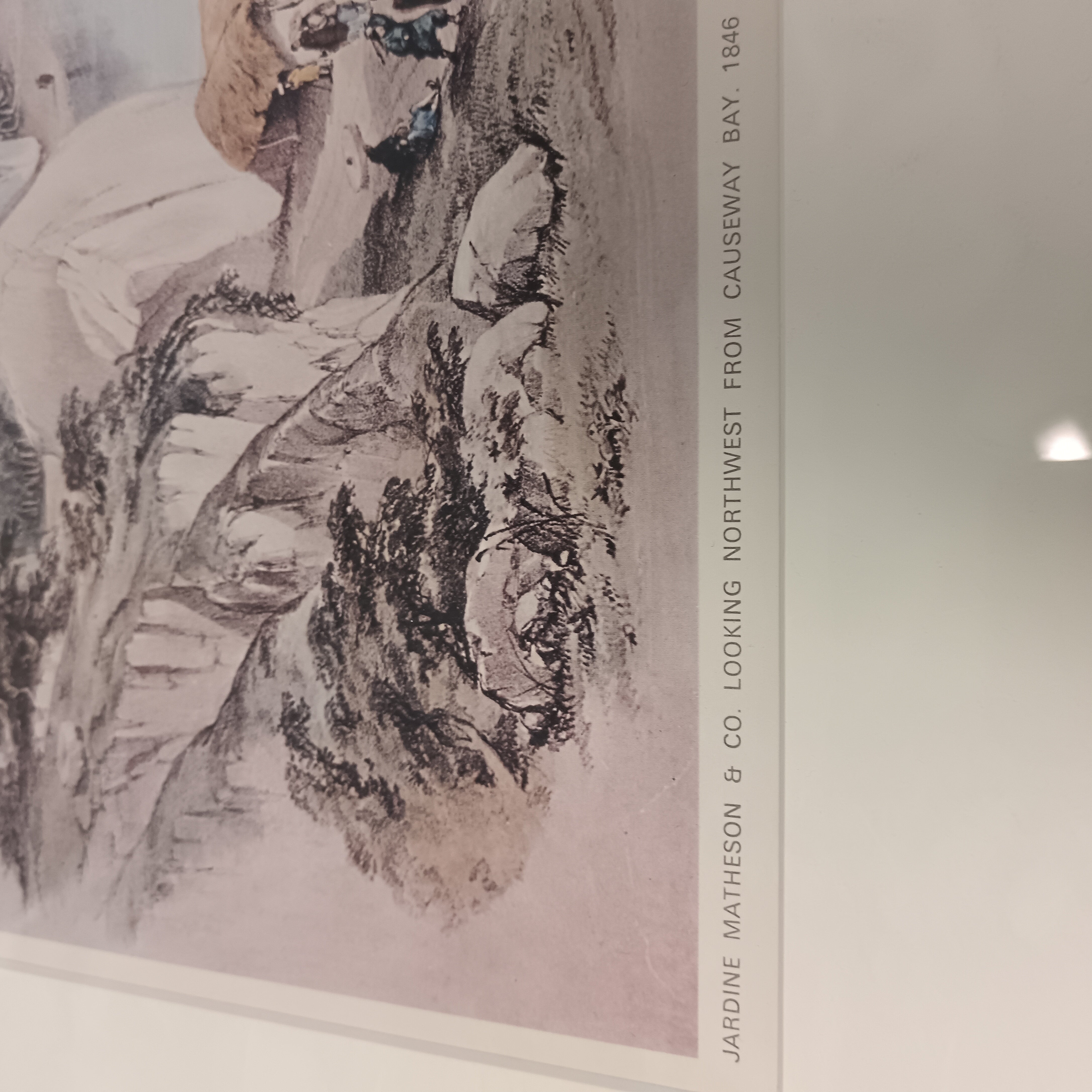 Jardine Matheson & Co. Looking Northwest from Causeway Bay 1846 | Preloved