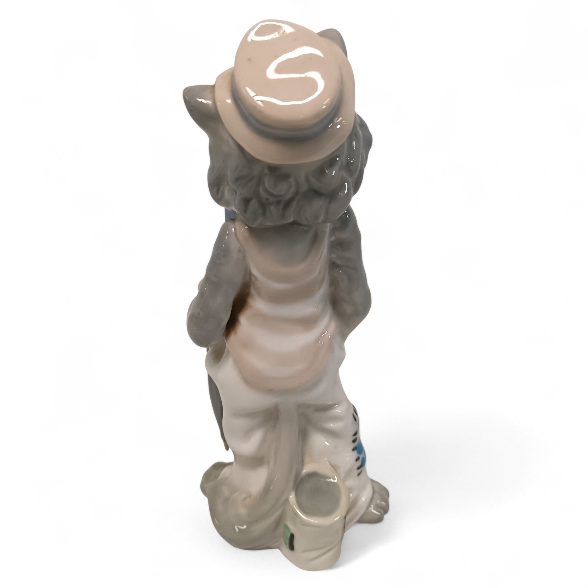 Casades Porcelain Cat/Tomcat Figurine 17cm Made in Spain | Preloved