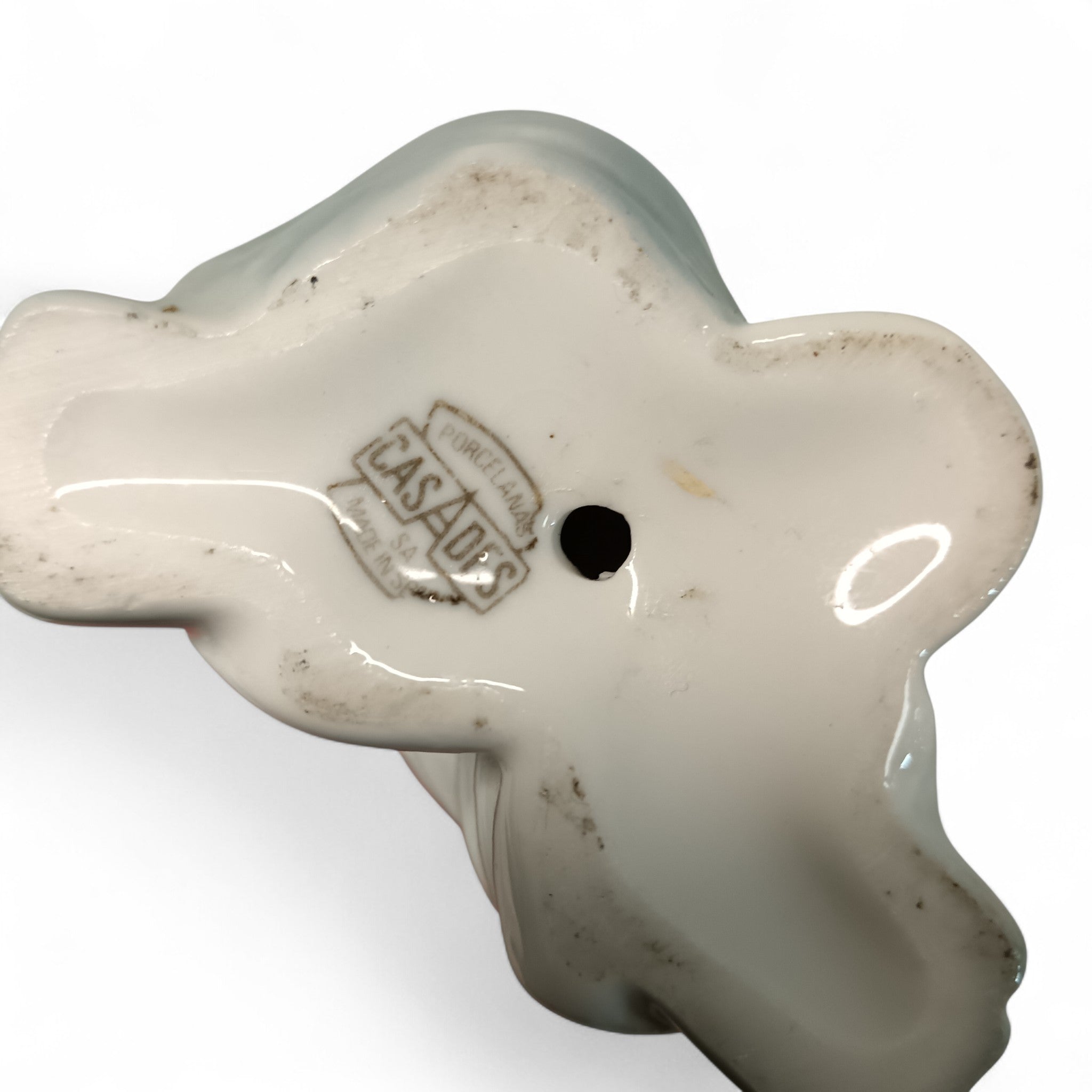 Casades Porcelain Cat/Tomcat Figurine 17cm Made in Spain | Preloved