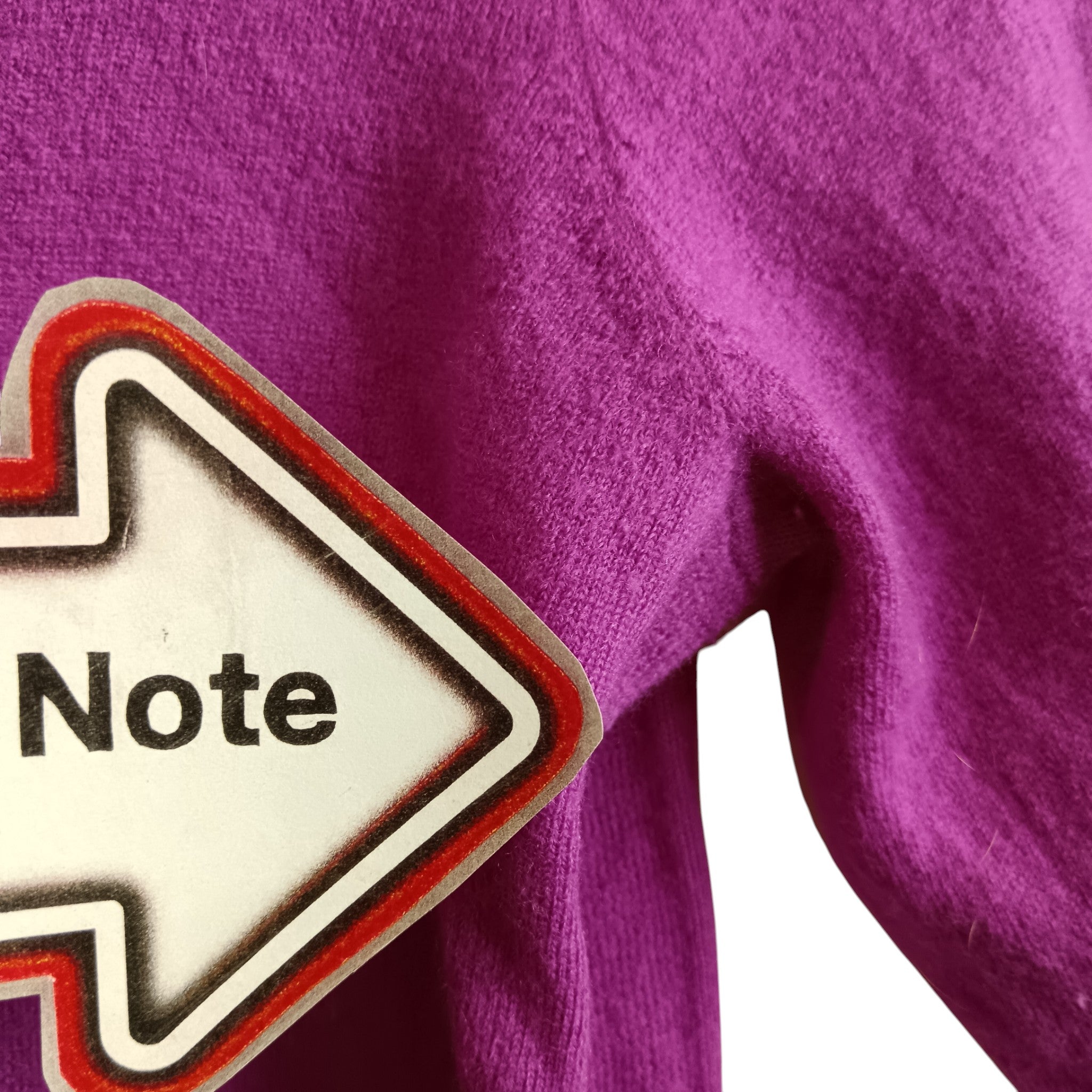 Condition image for Christian Siriano Pure Merion Wool Women's  Fuchsia Jumper UK Large- Womenswear | Pre-loved