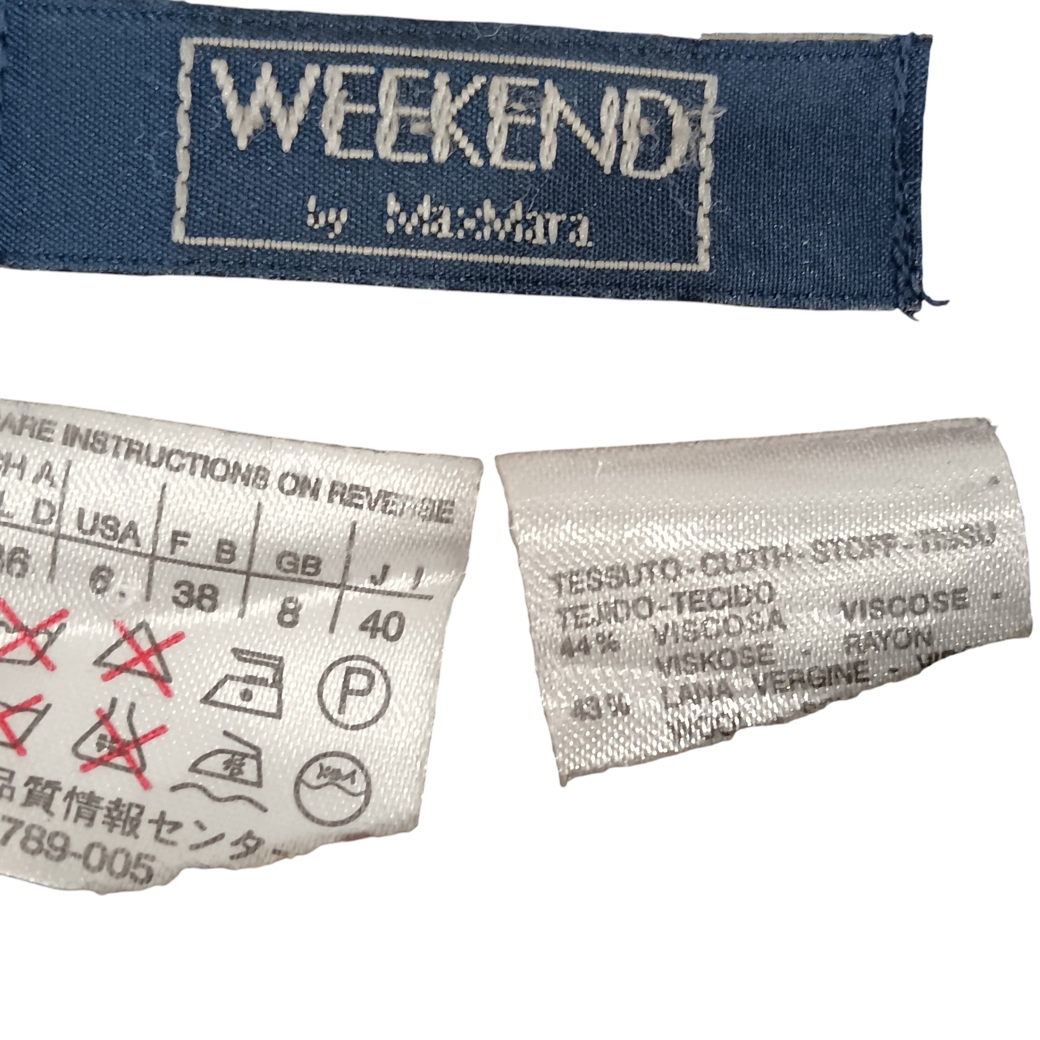 Labels image for Weekend by Max Mara Short Women's Skirt With Pockets  UK 8 - Womenswear | Pre-loved