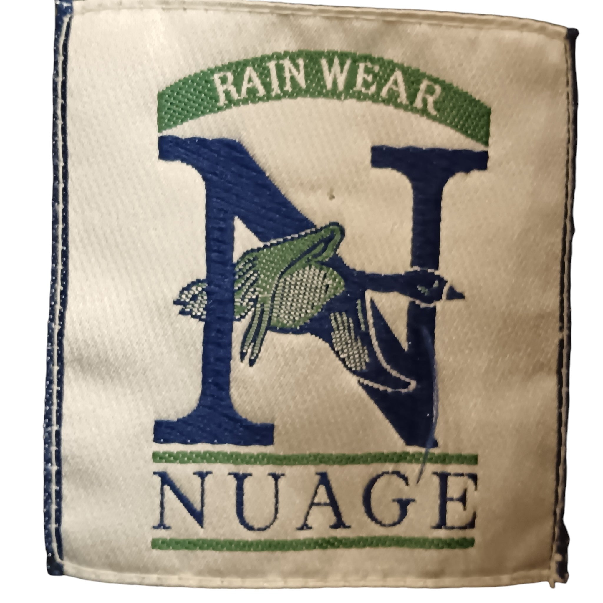 Brand label image for Nuage Vintage Women's Long Black  Rain Coat UK Large -Womenswear | Pre-loved