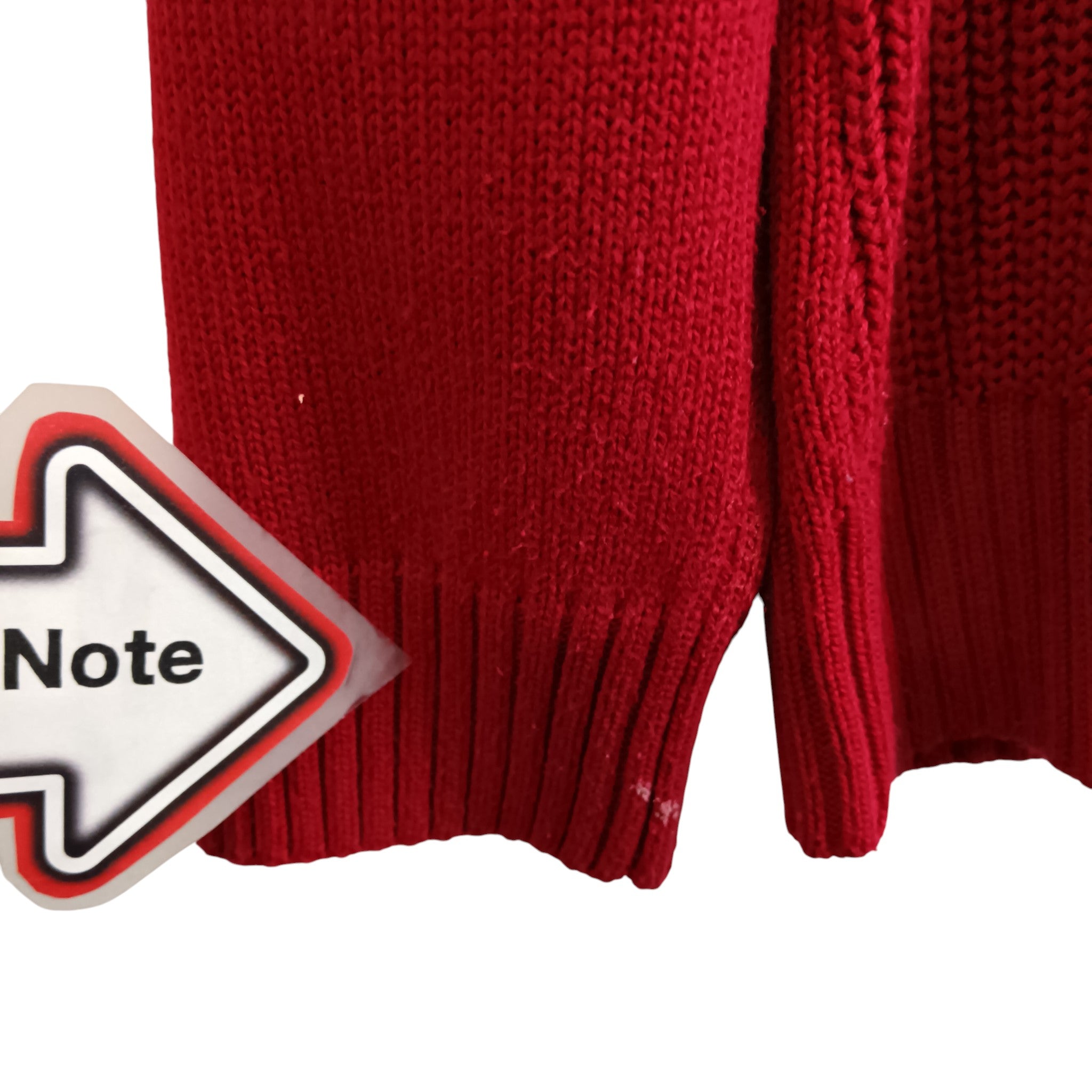 Condition image for Olsen Red Knitted Women's Jumper Size L -XL -  Womenswear | Pre-loved