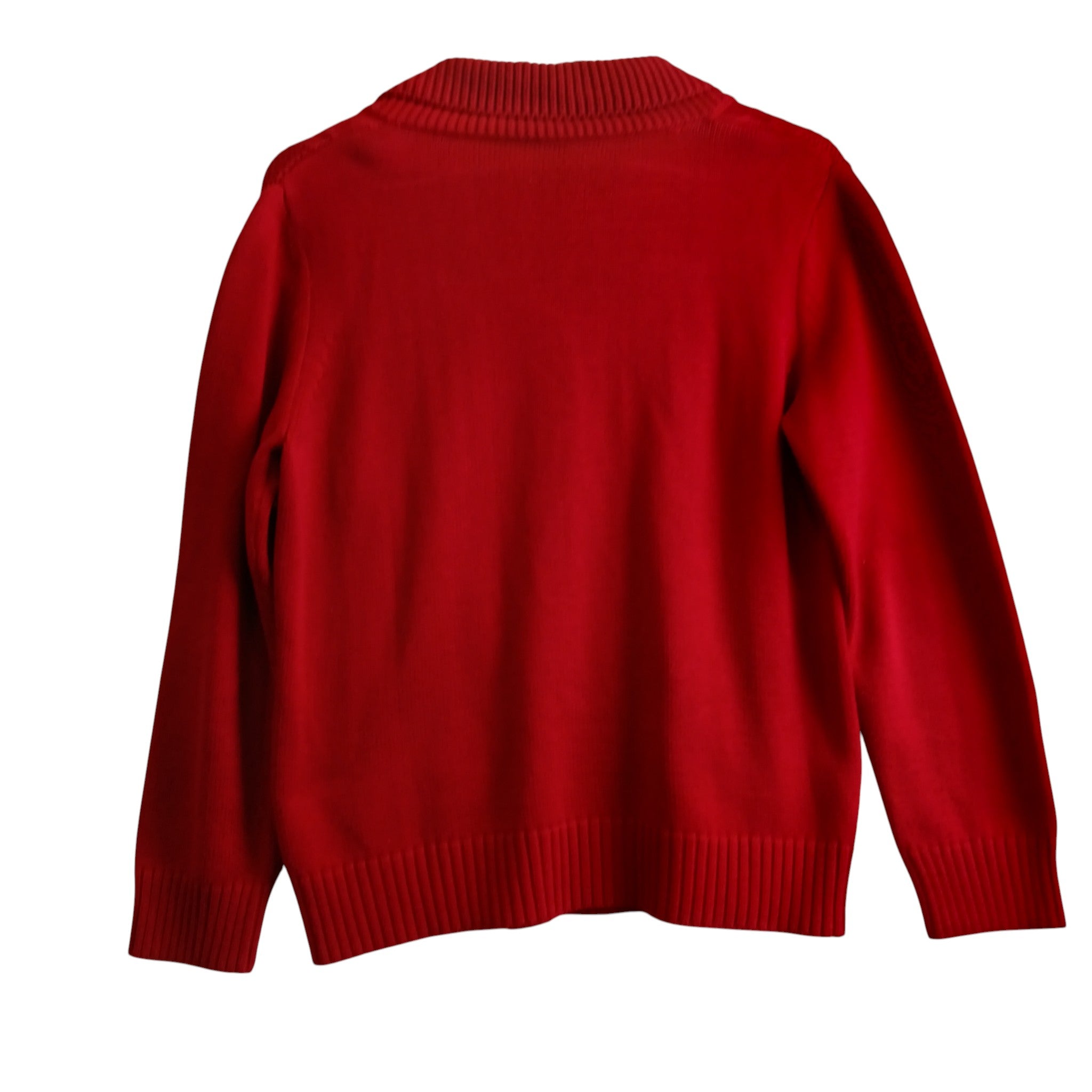 Back image for Olsen Red Knitted Women's Jumper Size L -XL -  Womenswear | Pre-loved