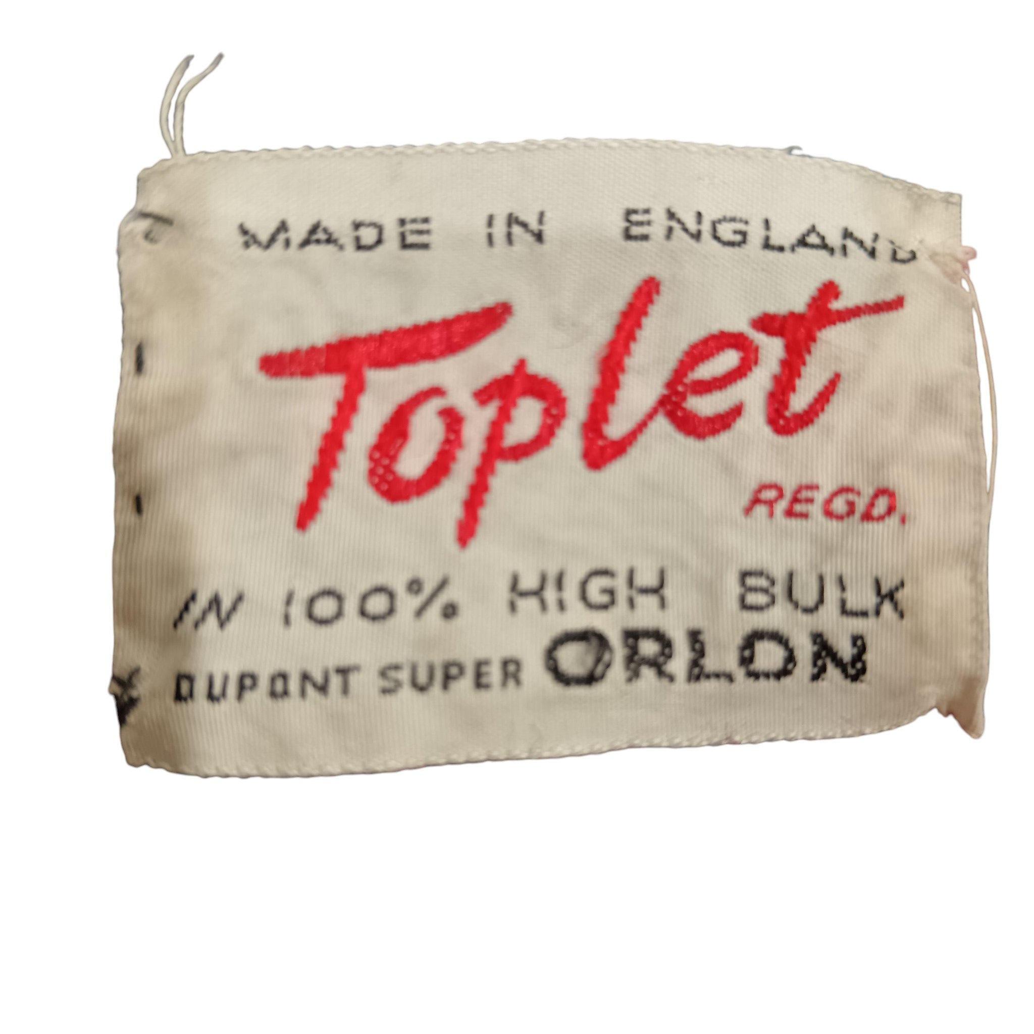 Label image for Toplet Vintage High Neck Knitted Jumper Size M/ L Womenswear | Pre-loved