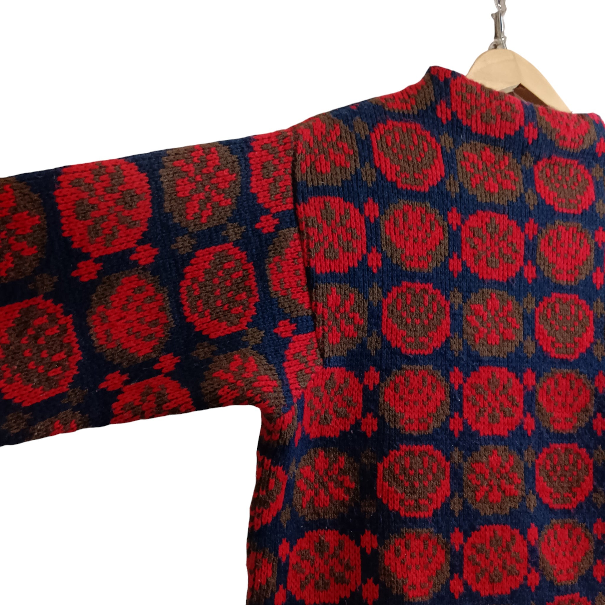 Close up image for Toplet Vintage High Neck Knitted Jumper Size M/ L Womenswear | Pre-loved