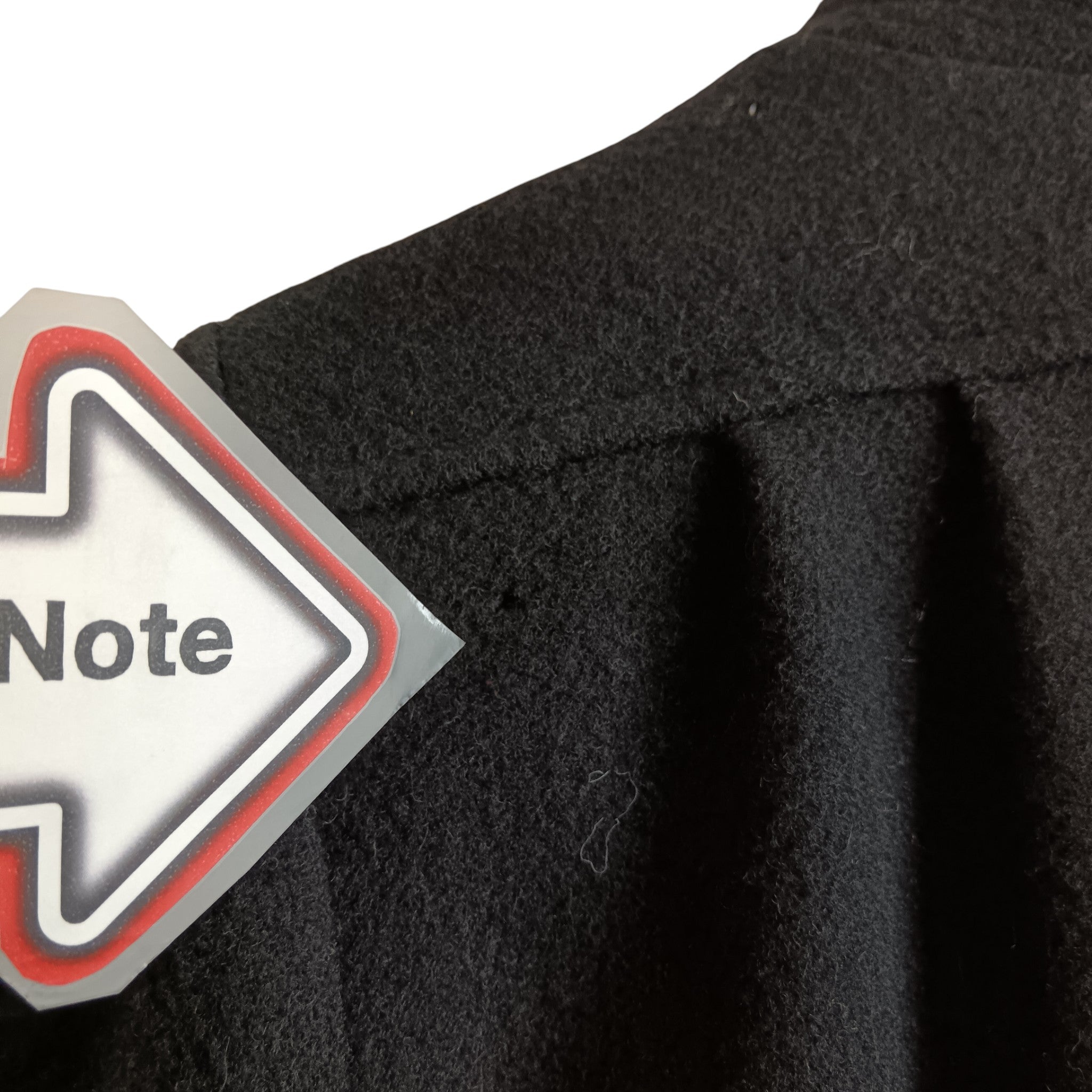 Condition image for Unbranded Pure Wool Ladies Mid Length Black Coat UK Medium- Womenswear | Pre-loved