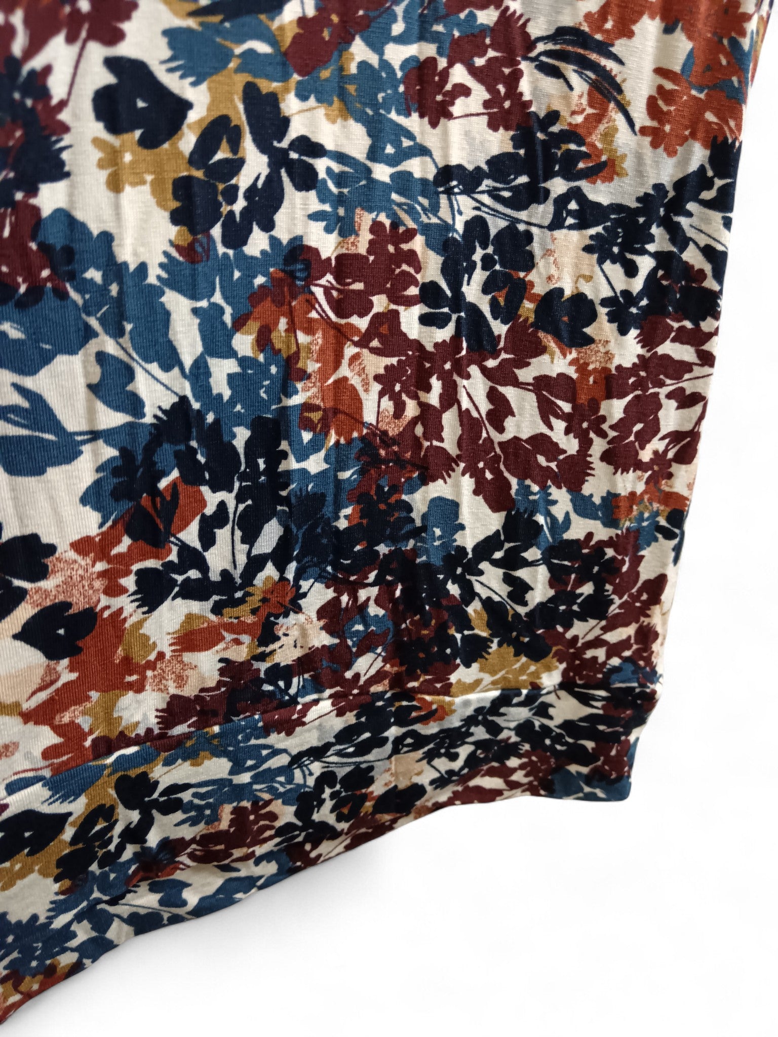 Close up image for Fransa "Frederica" Multicoloured Jersey Ladies Top UK Medium -Tags On - Womenswear | Pre-loved