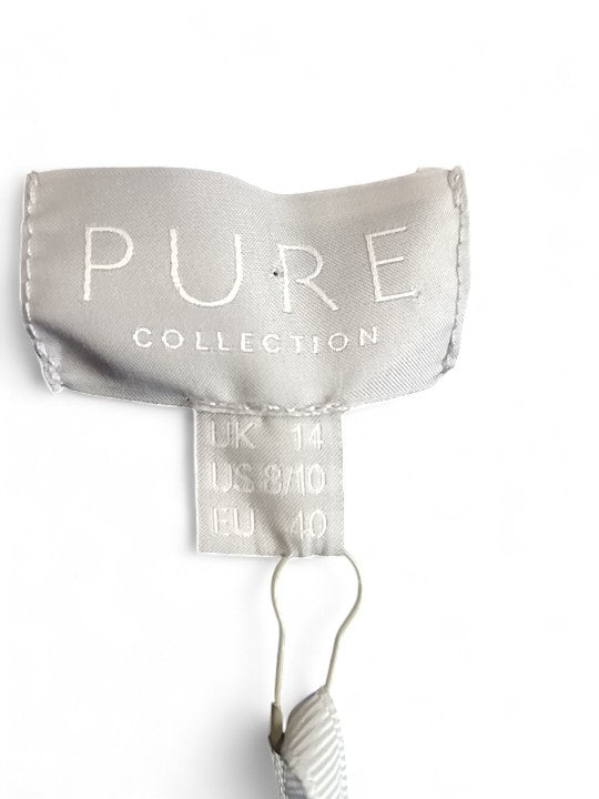 brand & label image for Pure Collection Royal Blue Jersey Midi Dress UK 14 - Tags On Womenswear | Pre-loved