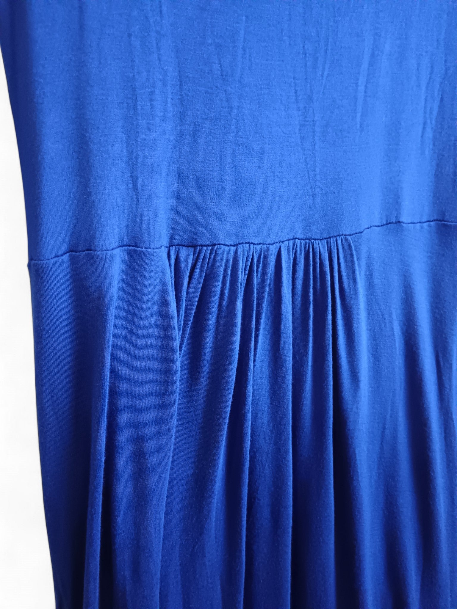 Close up image for Pure Collection Royal Blue Jersey Midi Dress UK 14 - Tags On Womenswear | Pre-loved