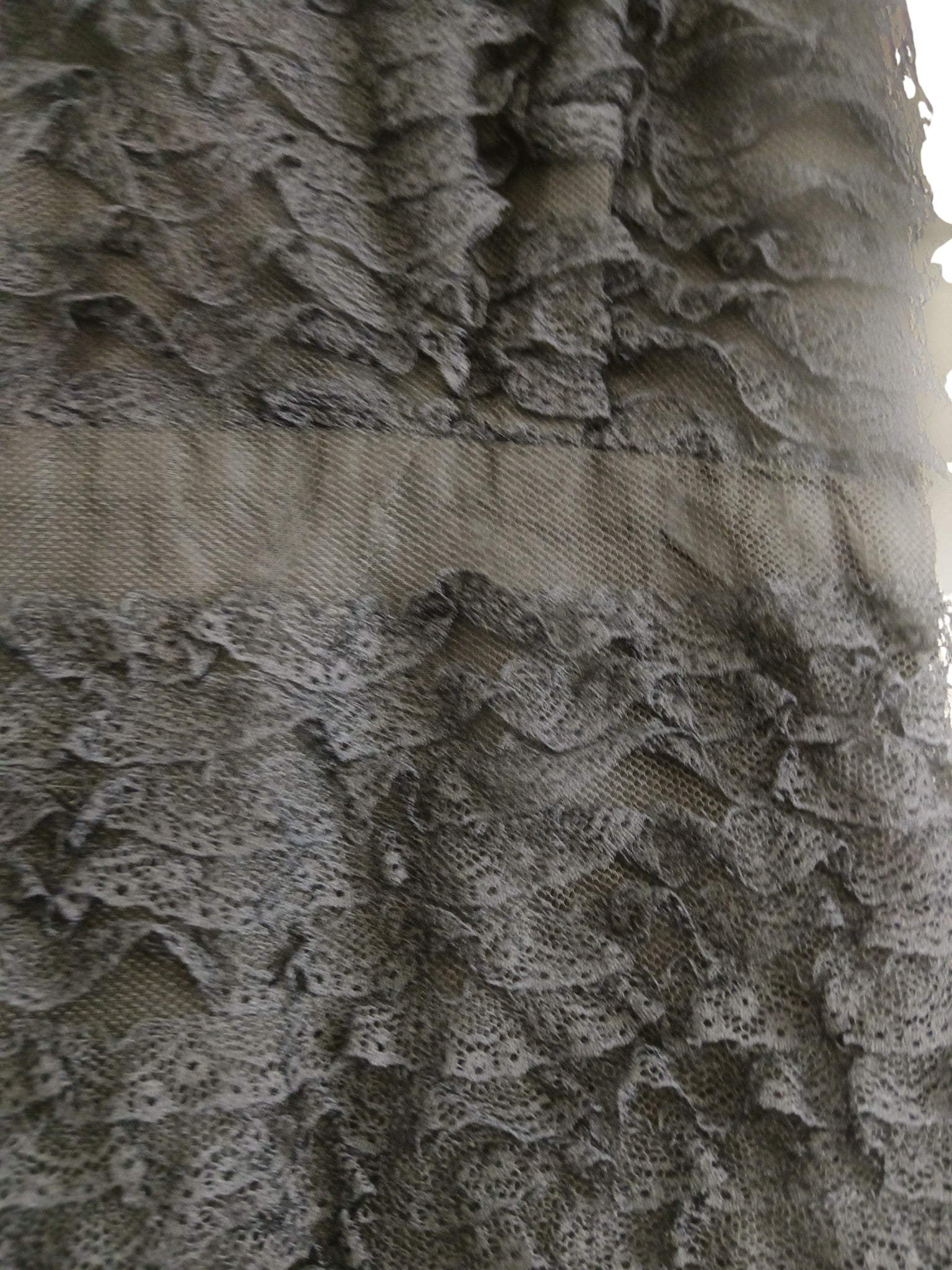 Close up image for Madison Avenue Black Lace Midi Dress Sleeveless UK Medium - Womenswear | Preloved