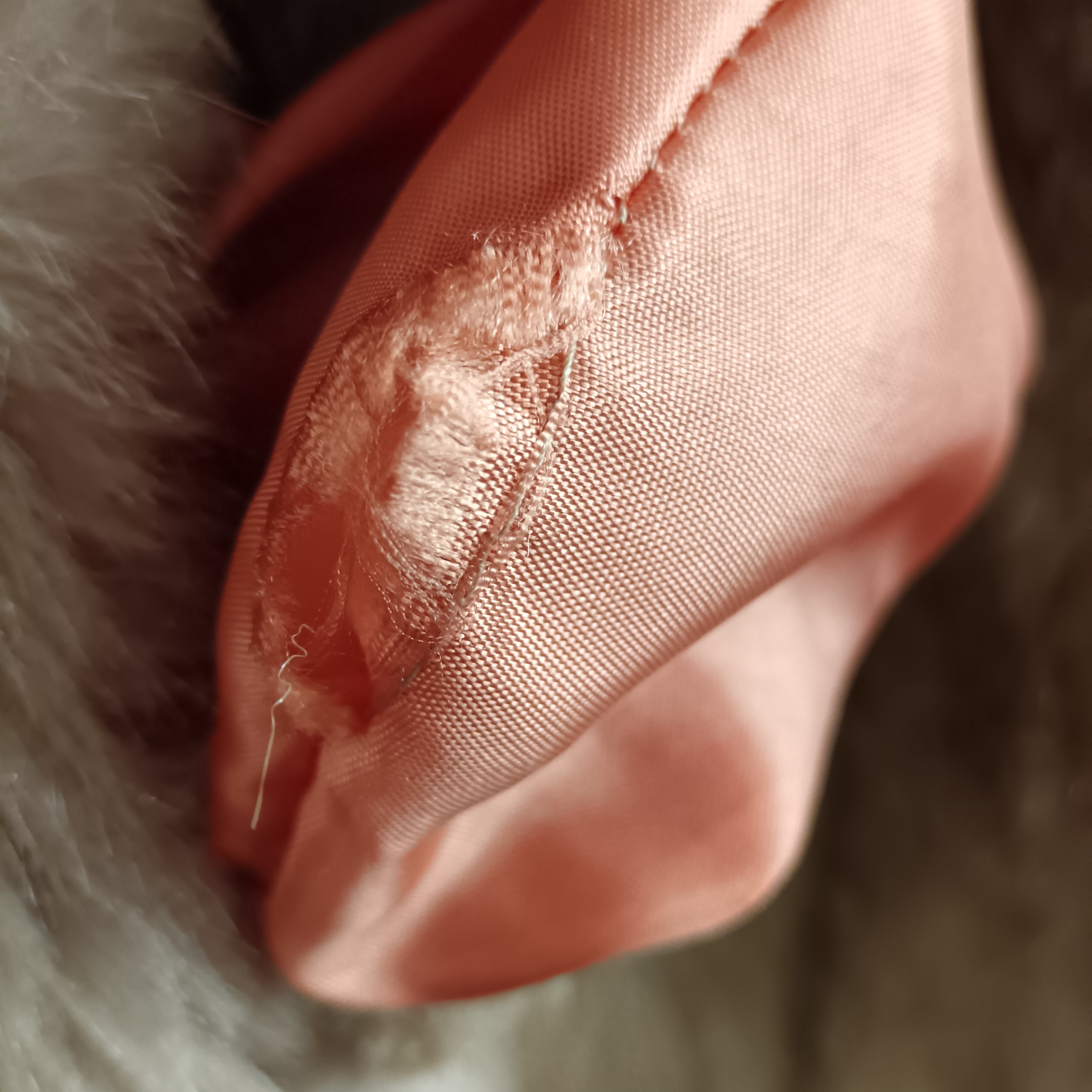 Condition image for Marno Mink Ladies Brown Faux Fur Mid Length Jacket UK Large - Womenswear | Pre-loved